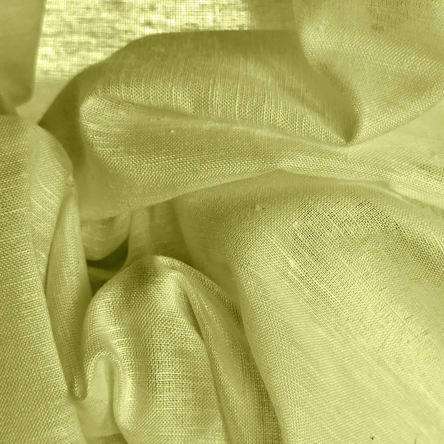 Gardiner 2-Pack - Linnemixgardin Lumira (grön)