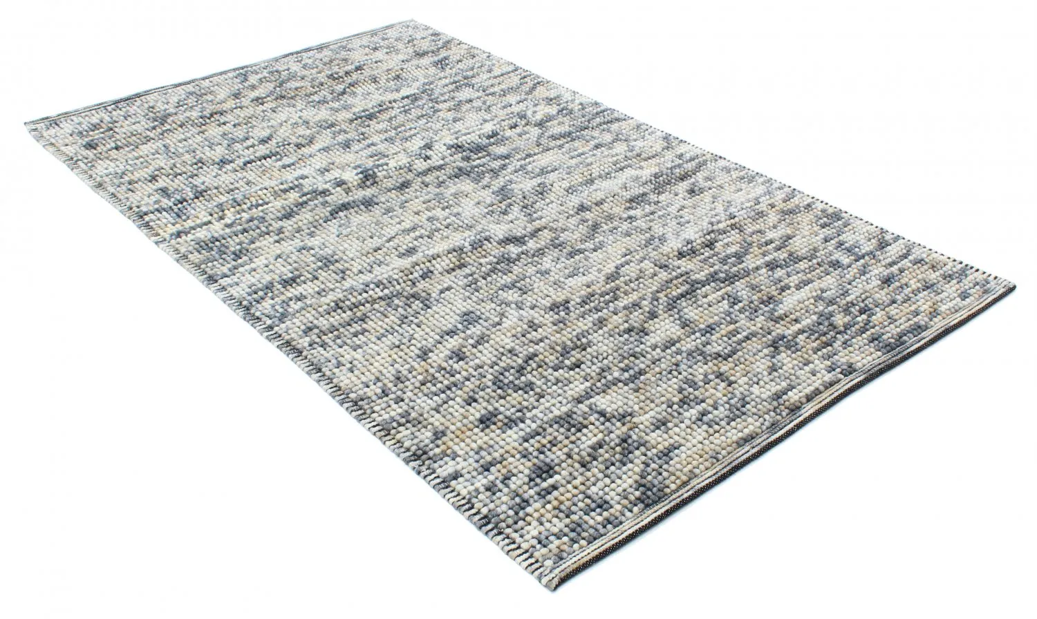 Vlnený koberec - Luna (modrý)