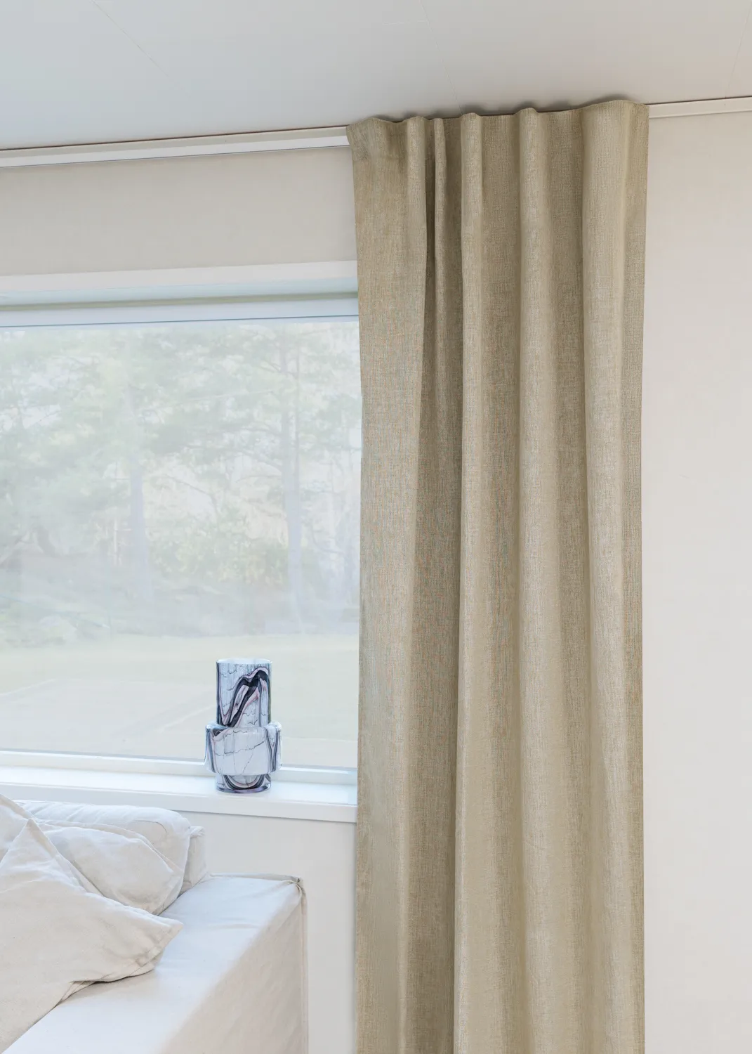 Záclony - Záclona blackout Raya (béžová)