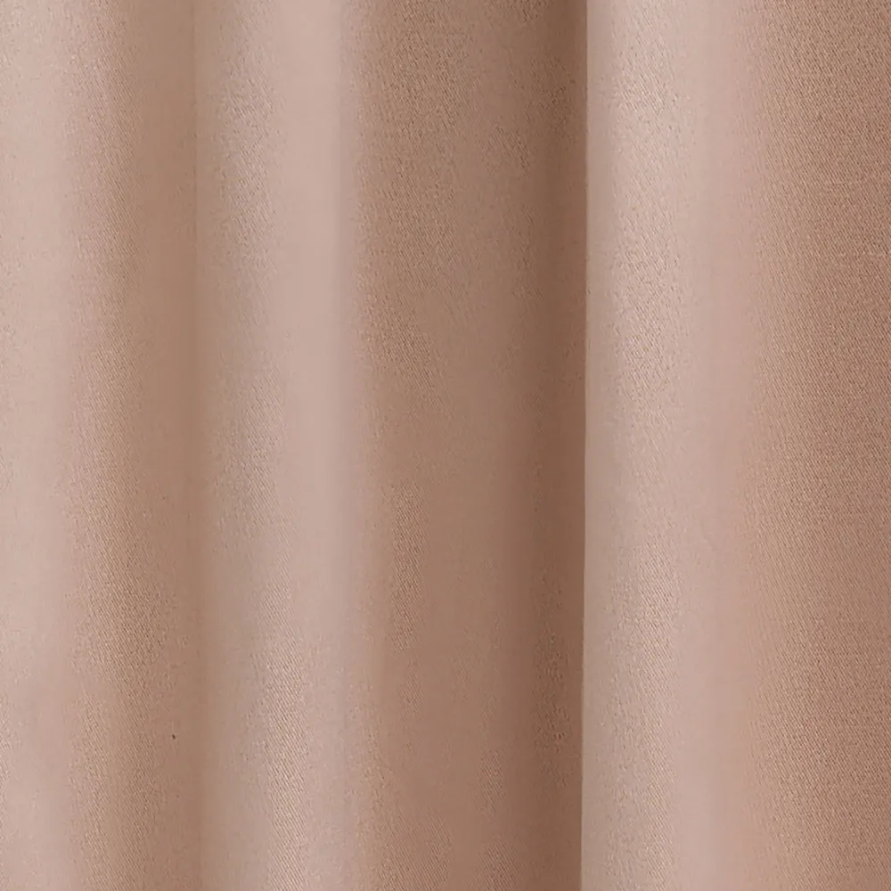 Záclony - Záclona blackout Flora (ružová)