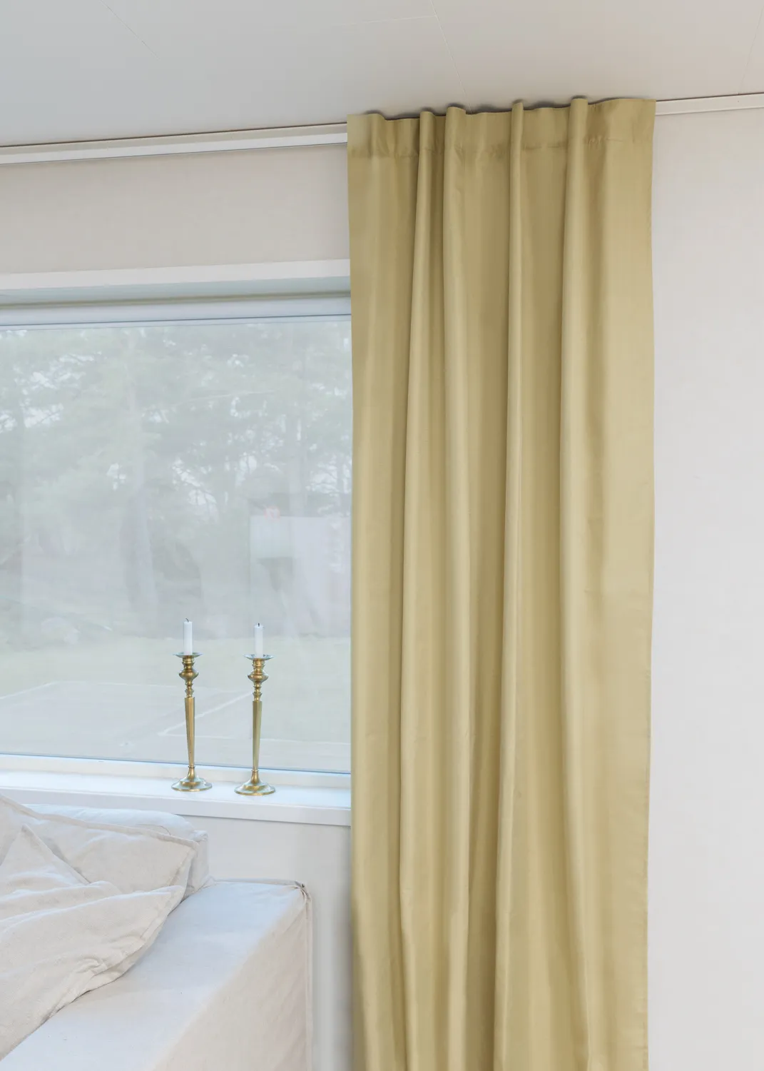 Záclony - Záclona blackout Reyna (žltá)