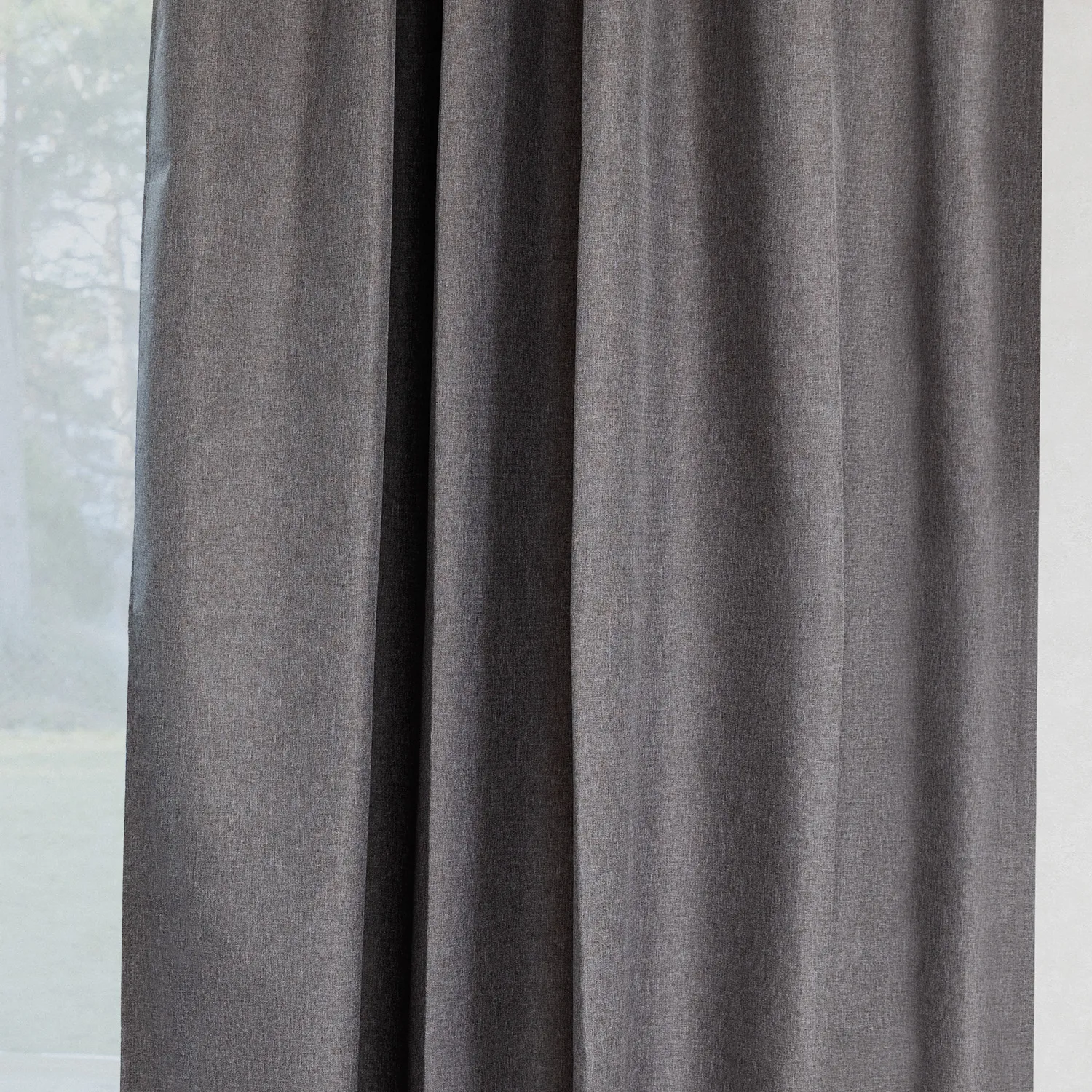 Záclony - Záclona blackout Reyna (grafitová)