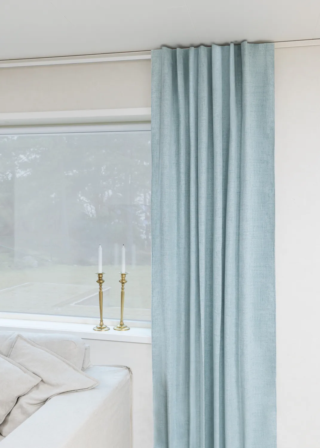 Záclony - Záclona blackout Amaris (tyrkysová)