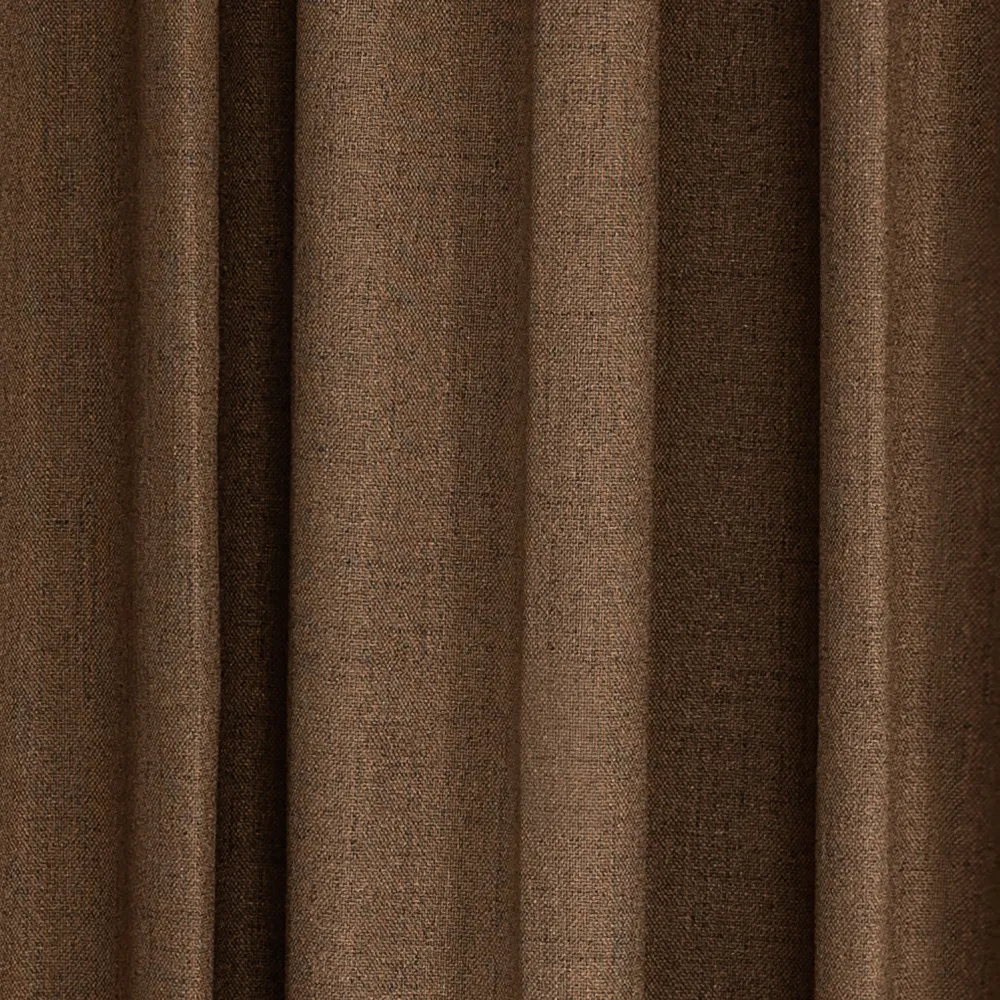 Záclony - Záclona blackout Amaris (tmavohnedá)