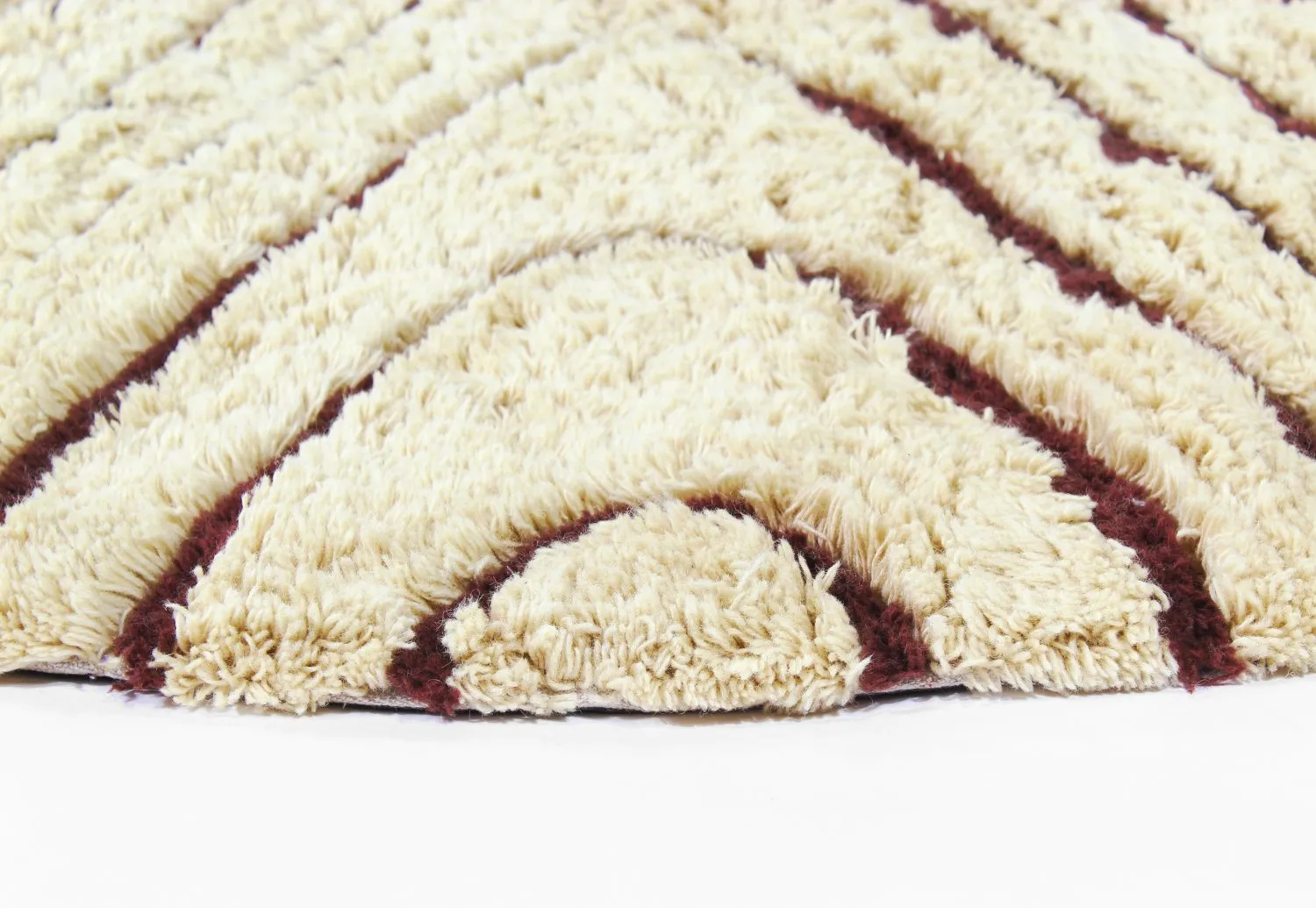 Kruhový koberec - Mali (offwhite)