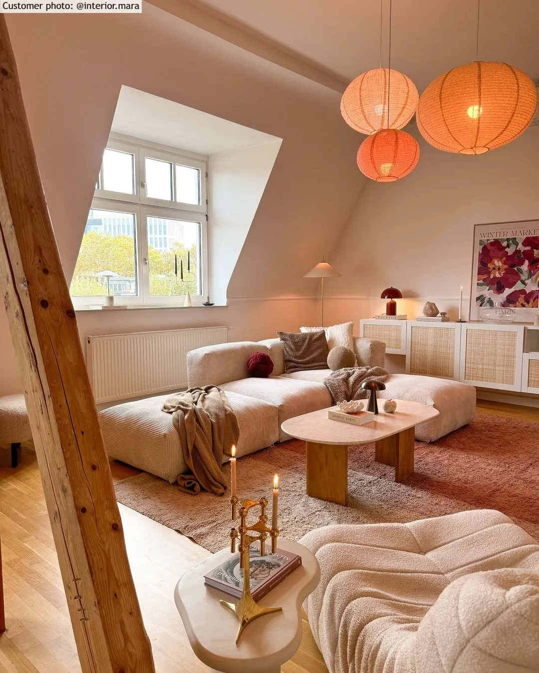 Koberec s dlhým vlasom - Mareto Natural Cotton Shaggy (hnedý)