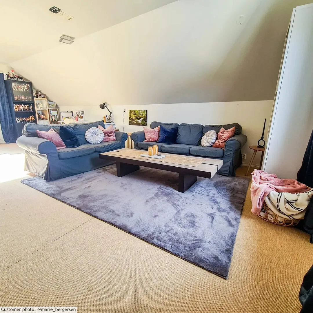 Koberce s dlhým vlasom - Aranga Super Soft Fur (antracit)