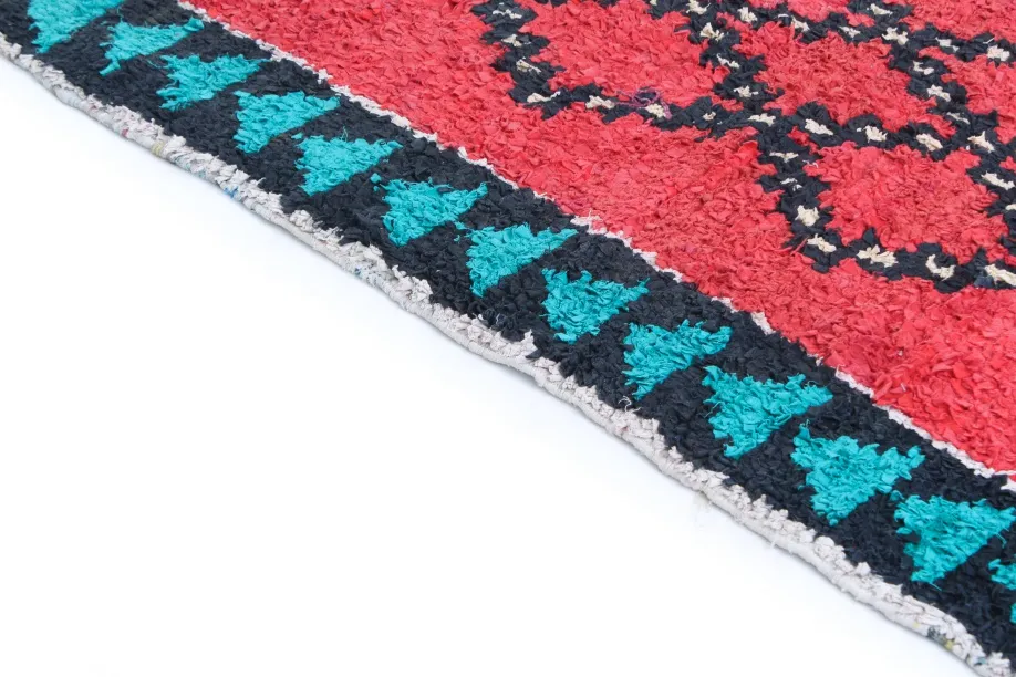 Marocký koberec Berbere Boucherouite 370 x 170 cm