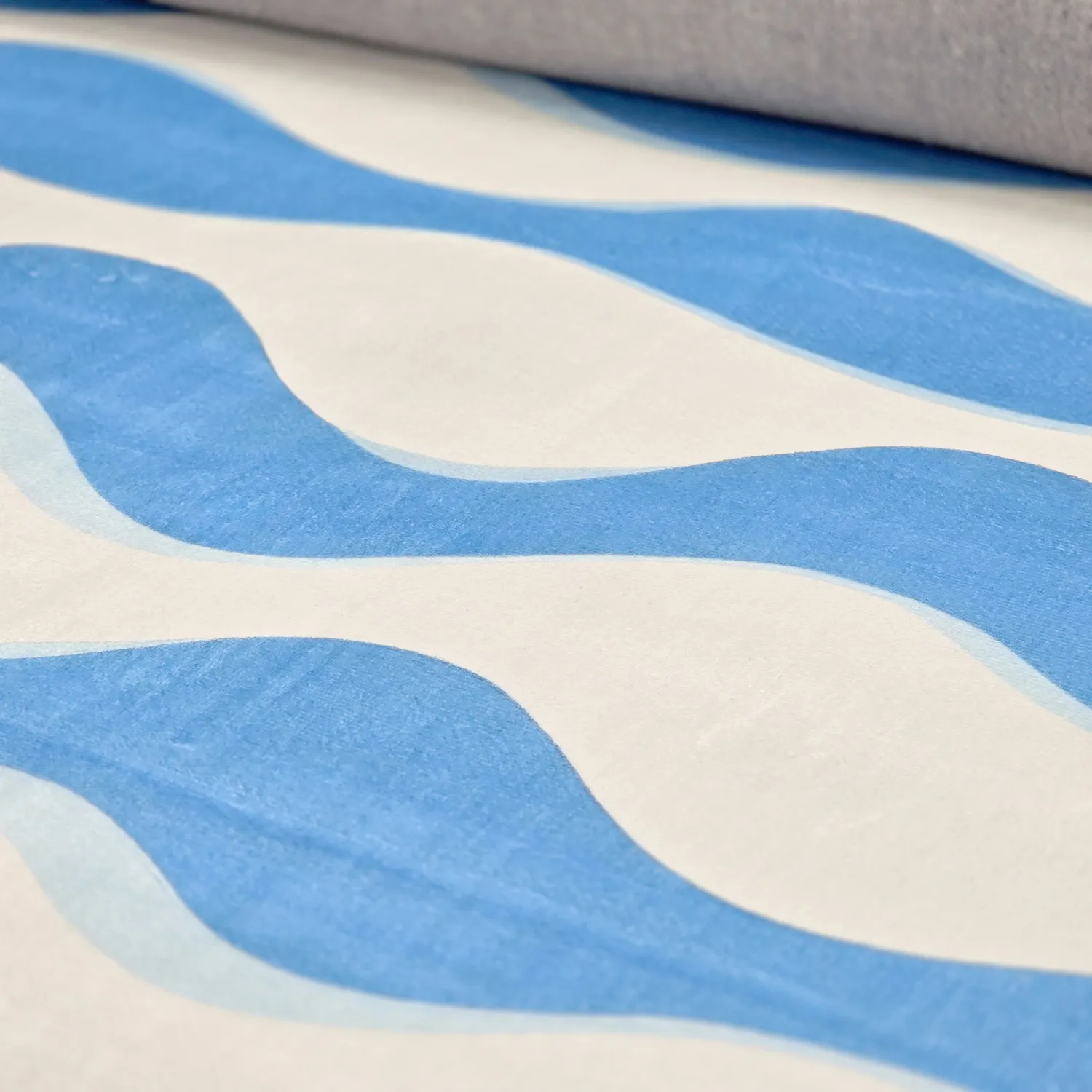 Koberec Wilton - Marsala (modrý/biely)