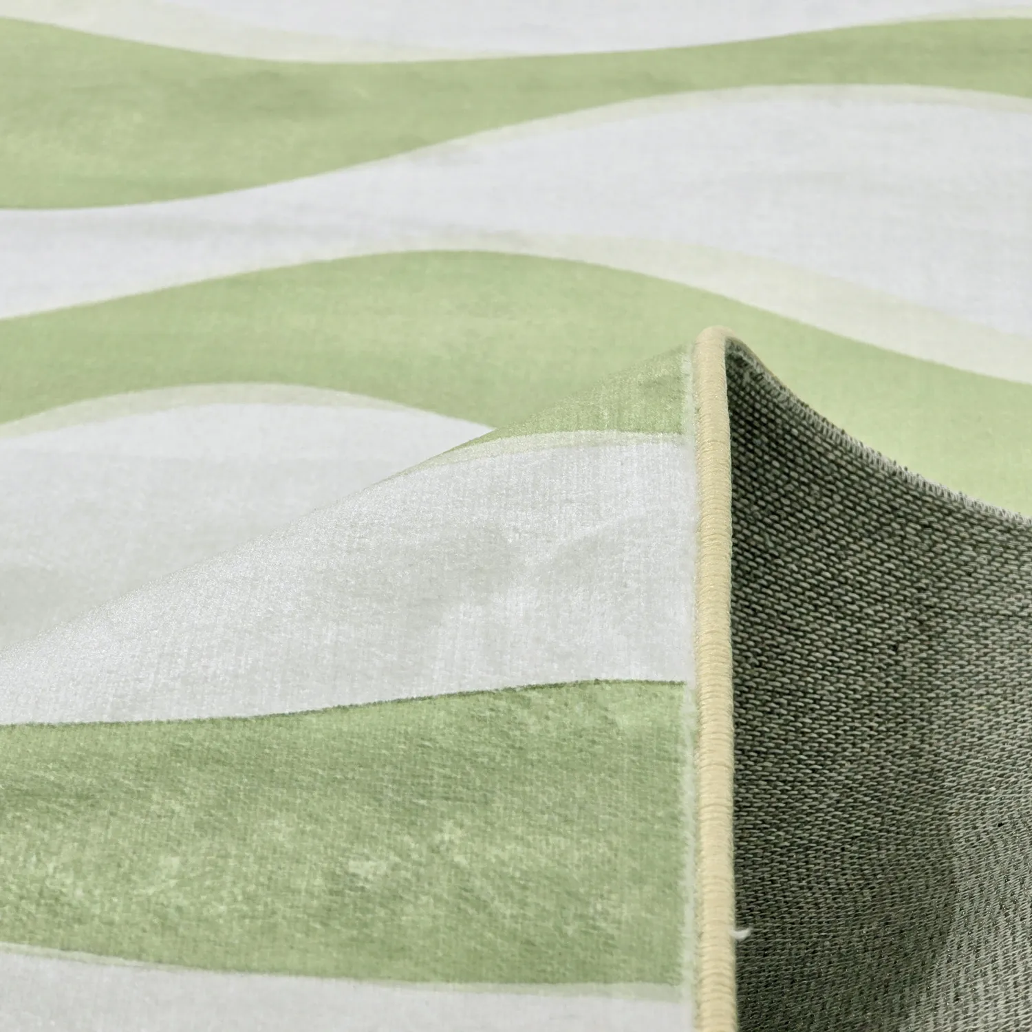 Koberec Wilton - Marsala (zelený/biely)