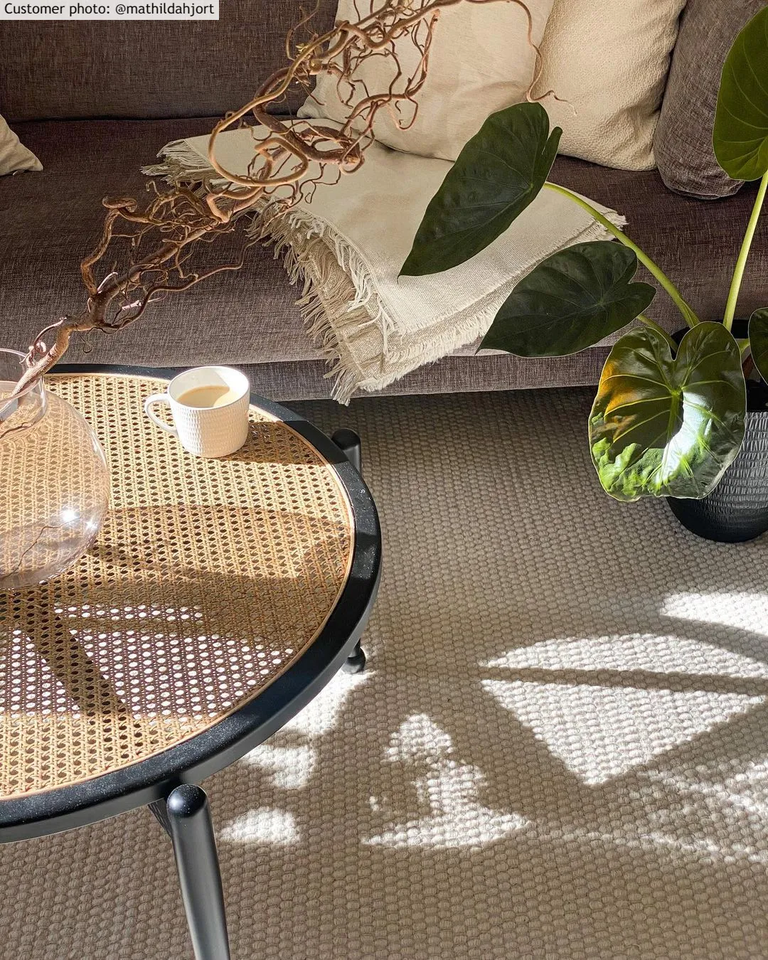 Vlnený koberec - Otago (biely)