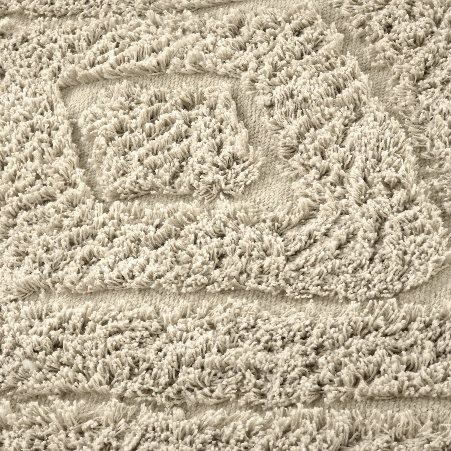 Kolo koberce - Amberley Natural Cotton Shaggy (béžová)