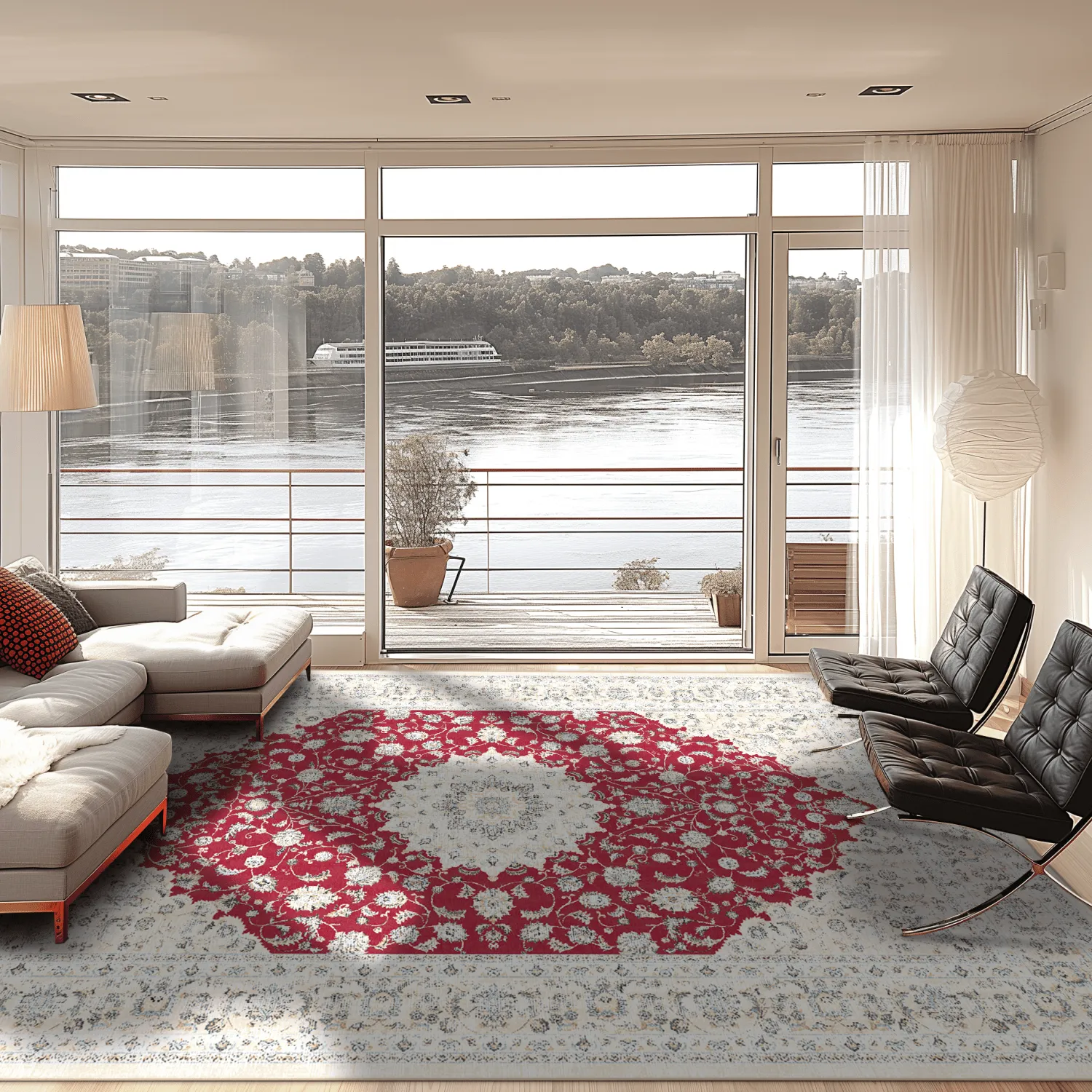 Koberec Wilton - Arabella (červená)