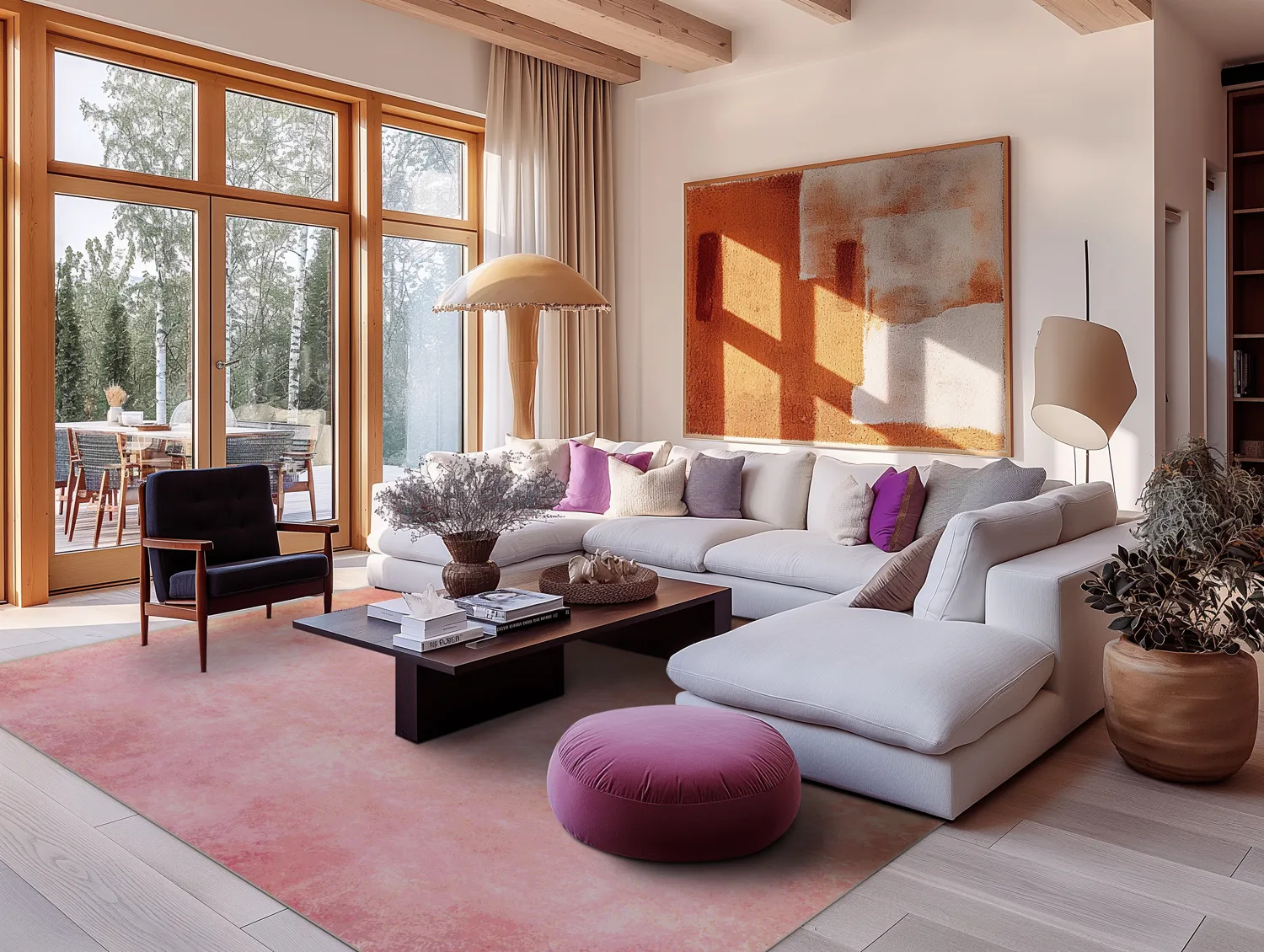 Koberec Wilton - Baden (ružový)