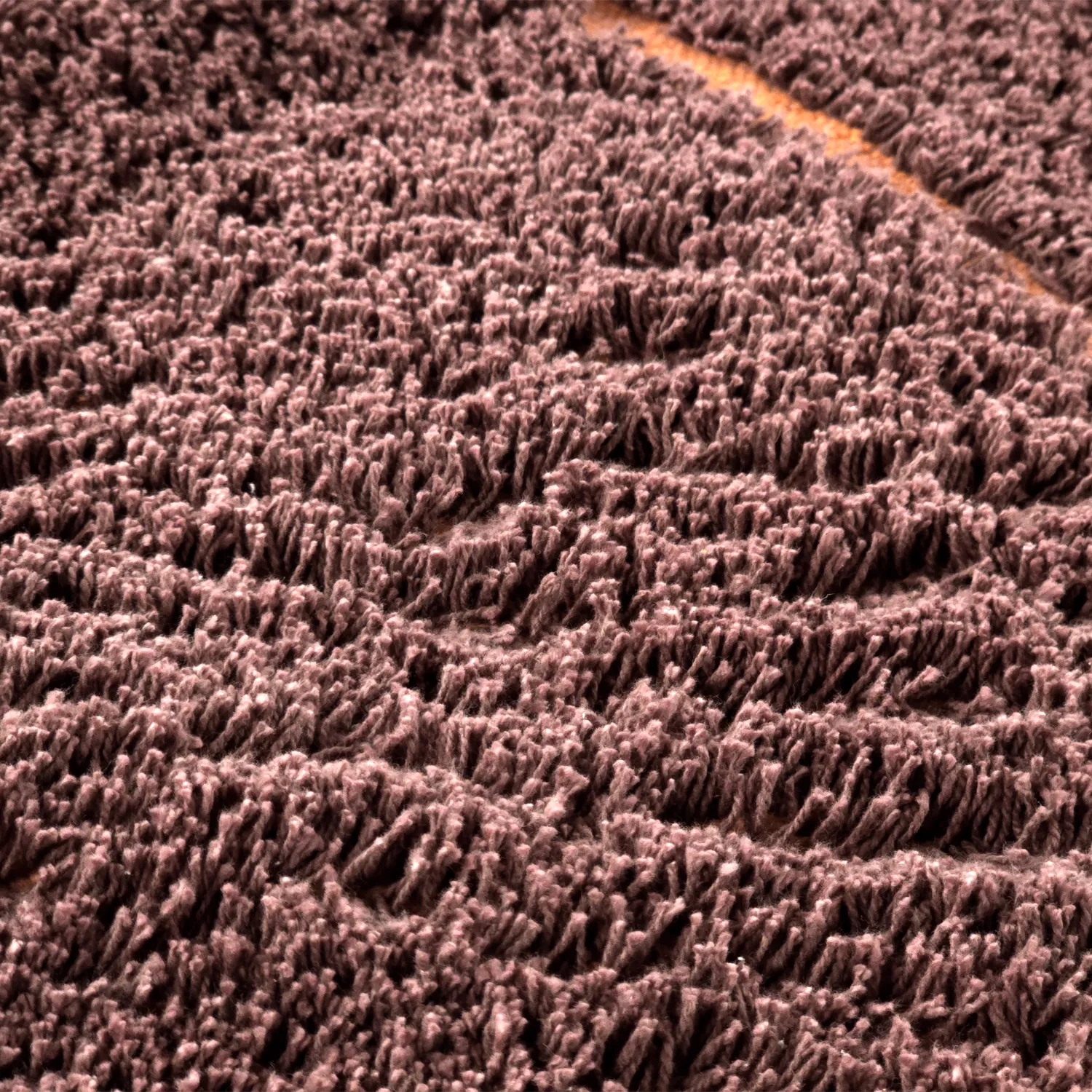 Koberce s dlhým vlasom - Bellevue Natural Cotton Shaggy (červená/oranžová)