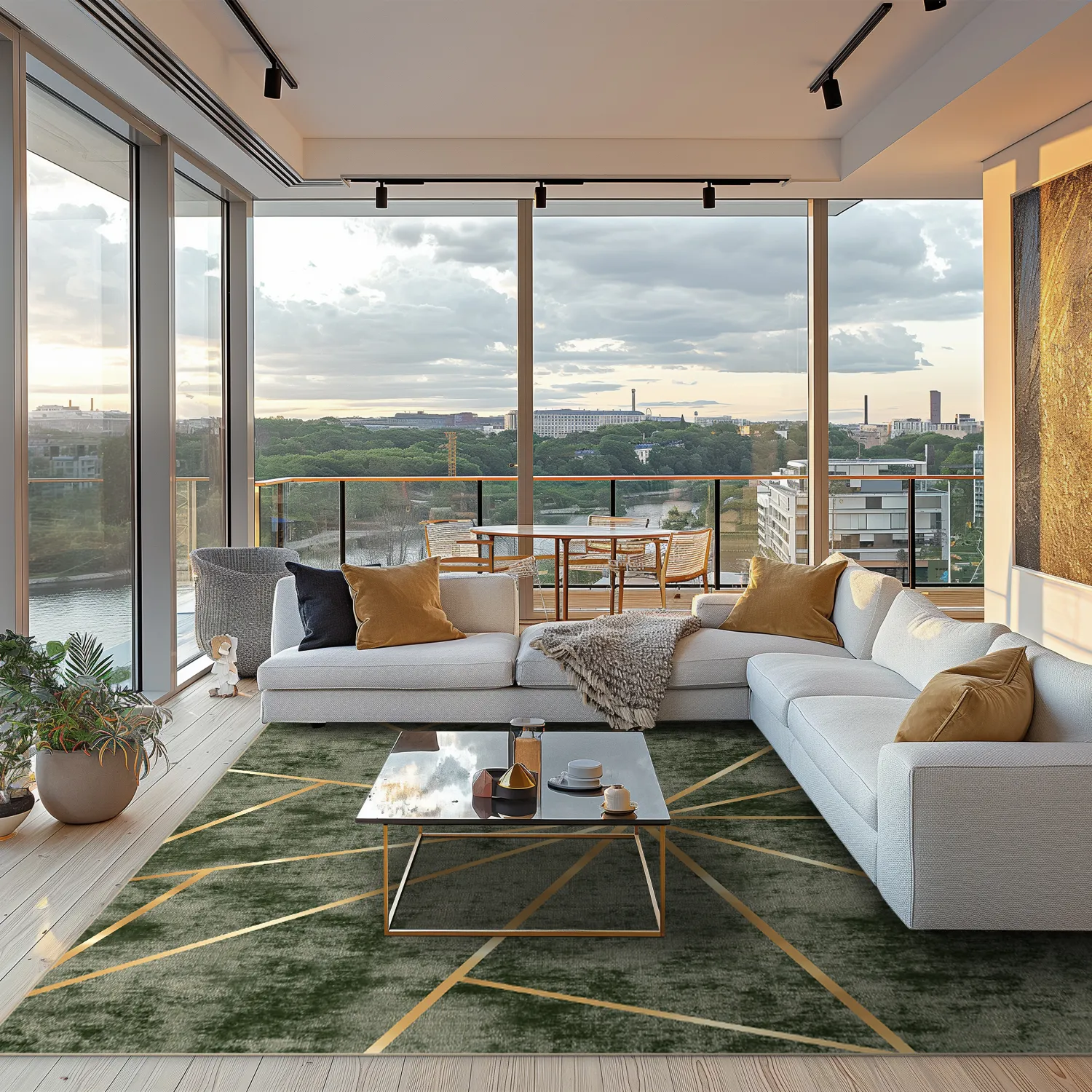 Koberec Wilton - Bellizzi (zelená)