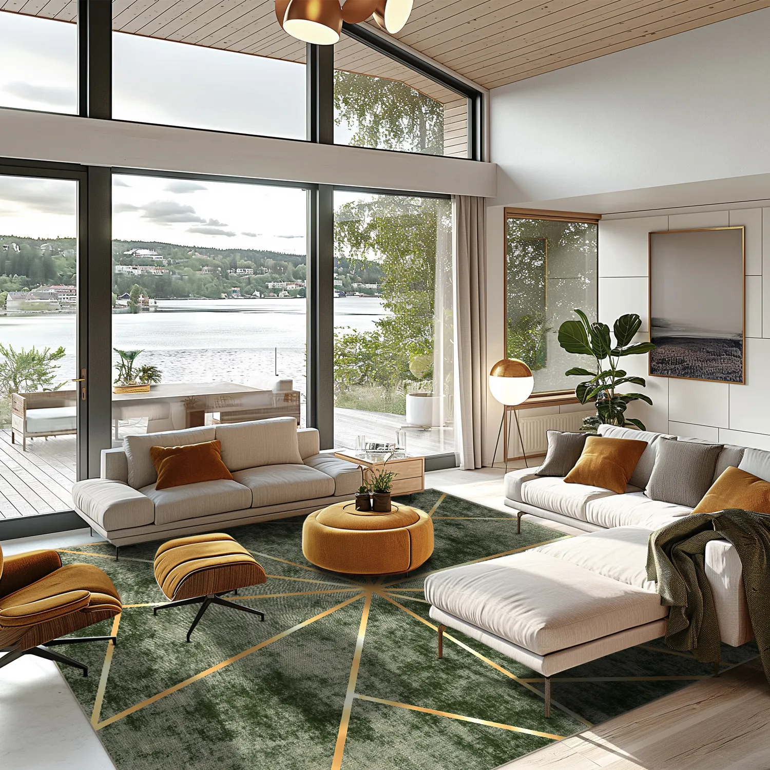 Koberec Wilton - Bellizzi (zelená)