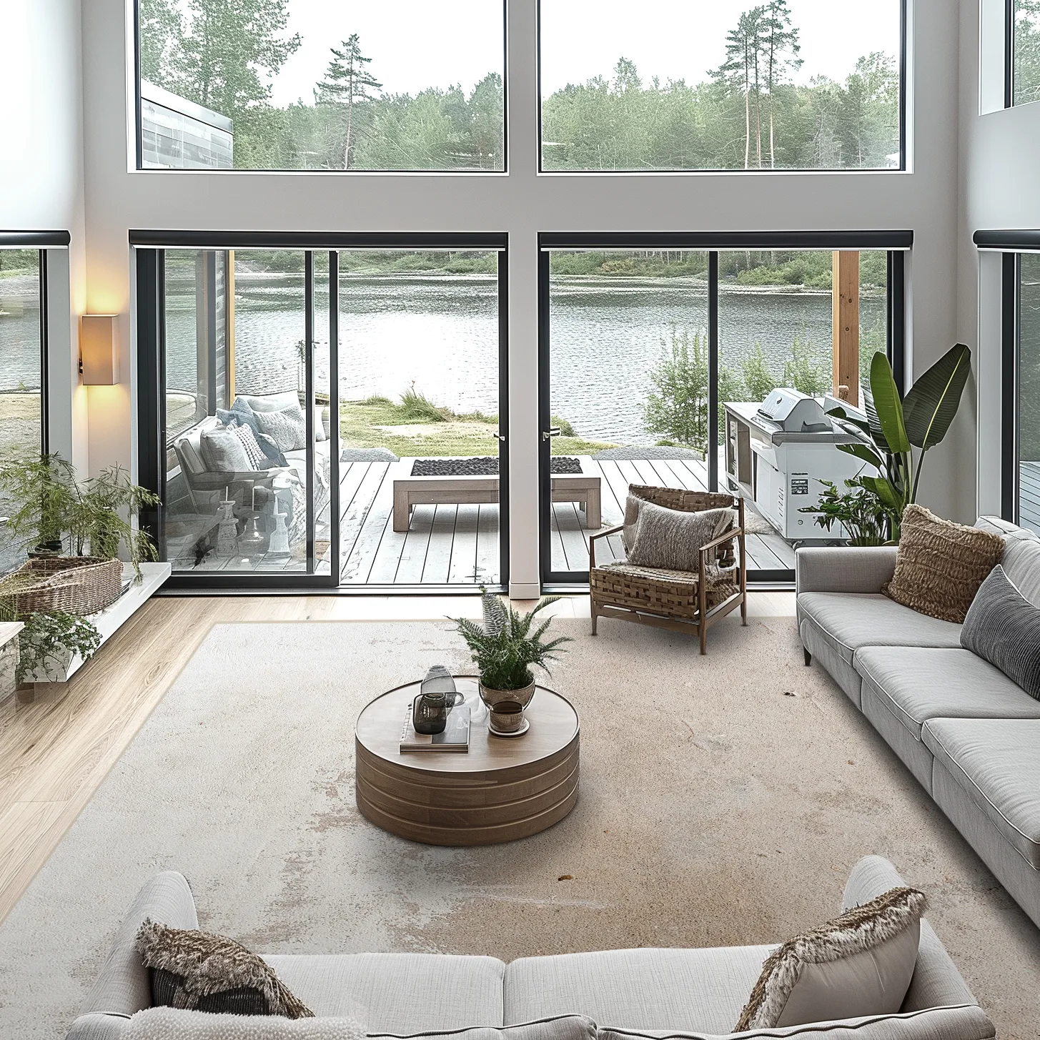 Koberec Wilton - Bornos (šedá/beige)