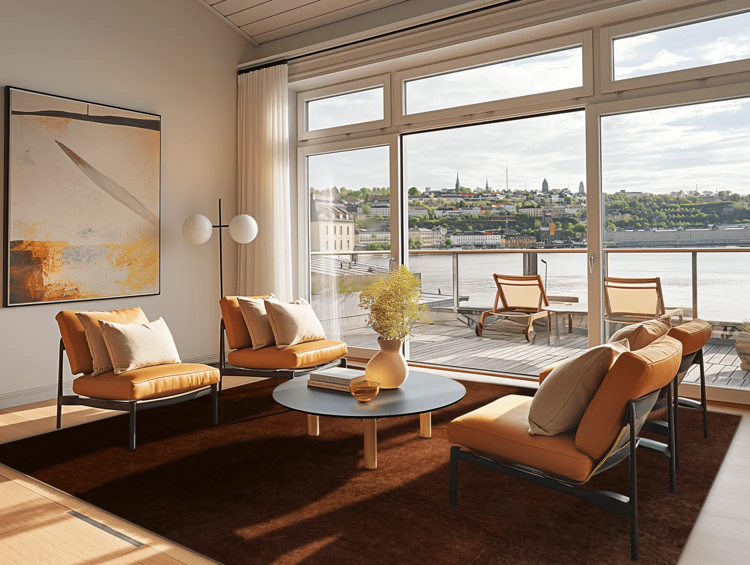 Koberec Wilton - Bovera (hnedá/červená)