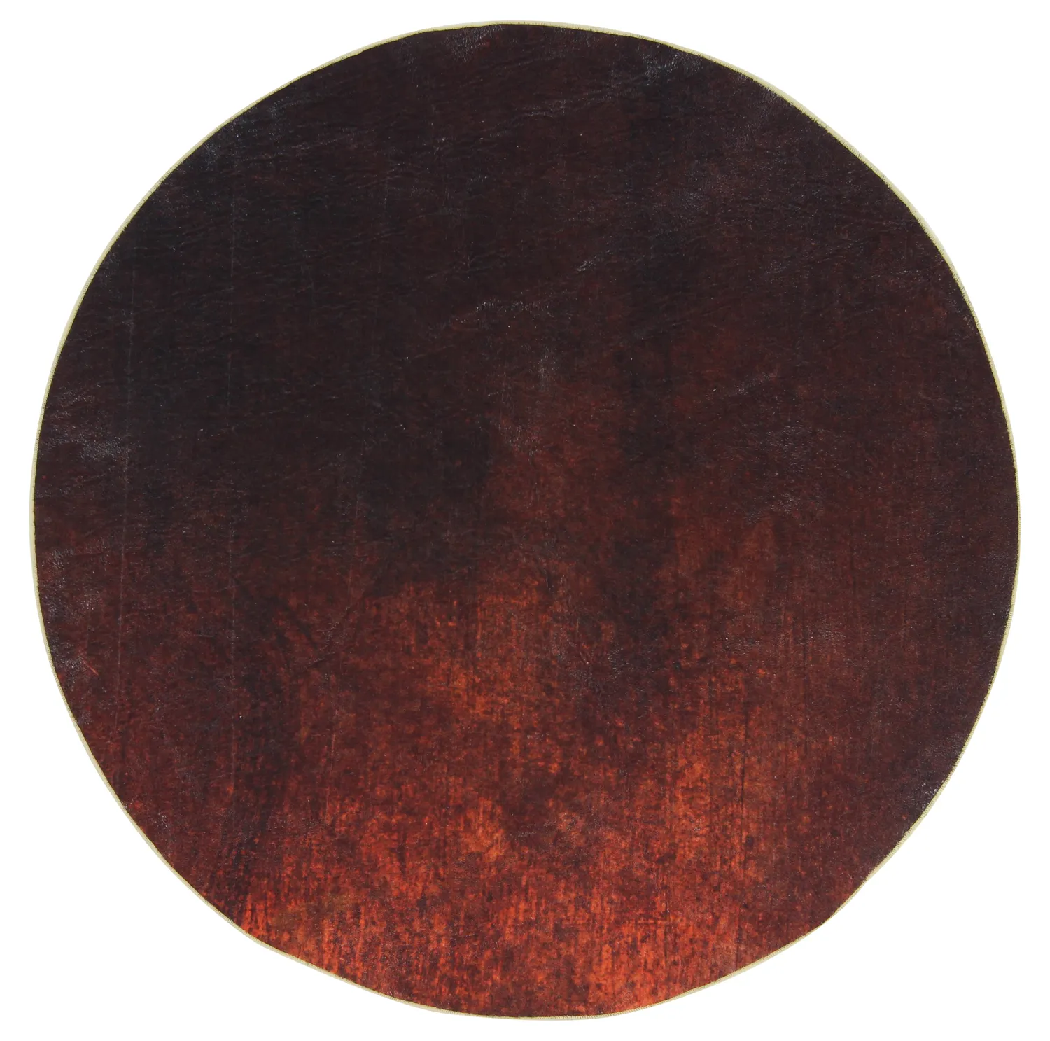 Kruhový koberec - Bovera (červený)