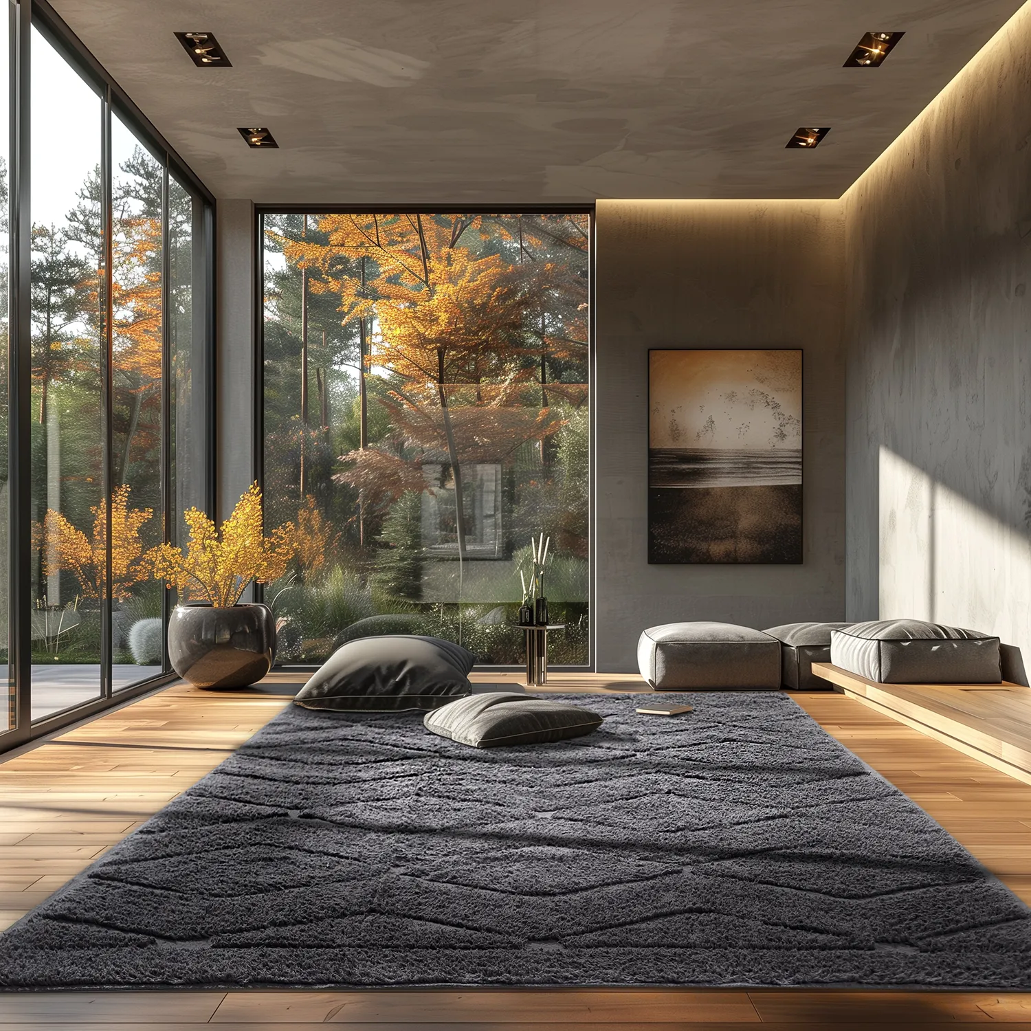 Koberce s dlhým vlasom - Brynn Natural Cotton Shaggy (čierny)