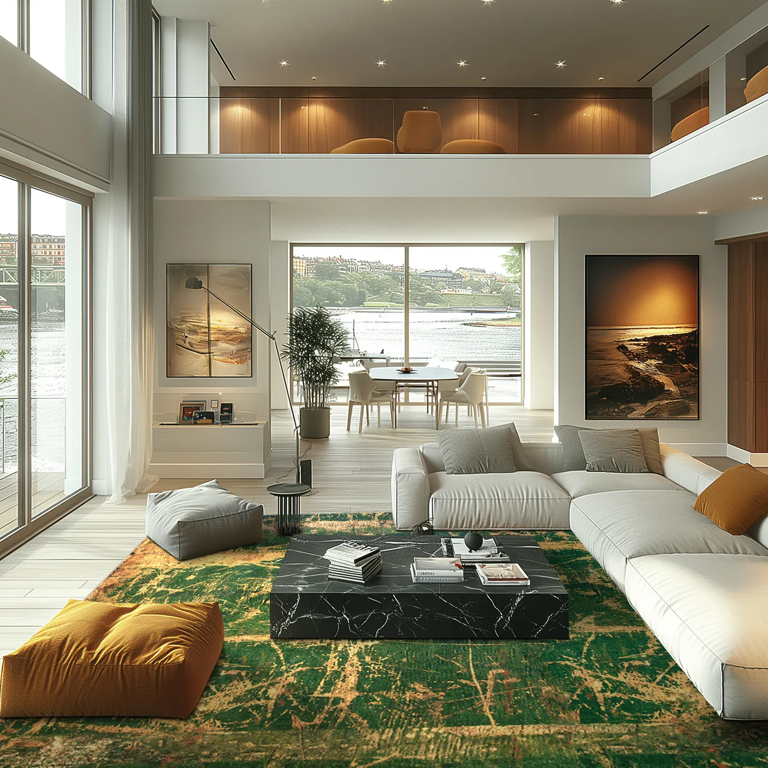 Koberec Wilton - Cantoria (bežová/zelená)