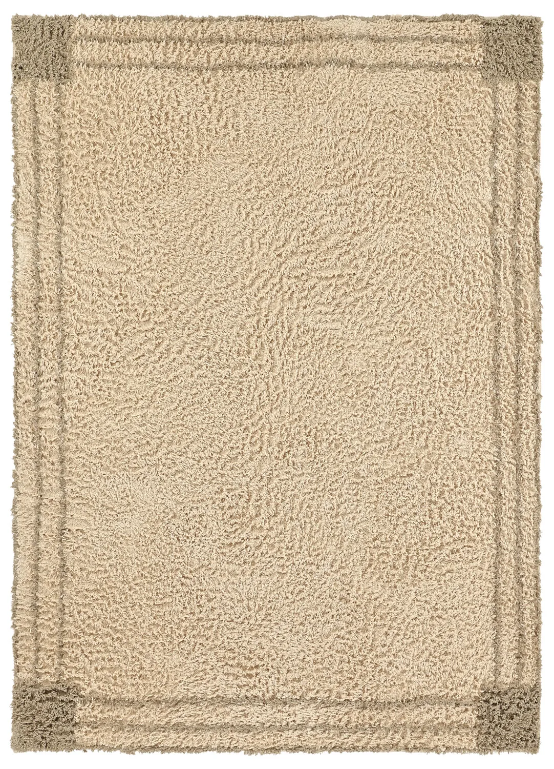 Koberce s dlhým vlasom - Cataya Natural Cotton Shaggy (béžová/taupe)