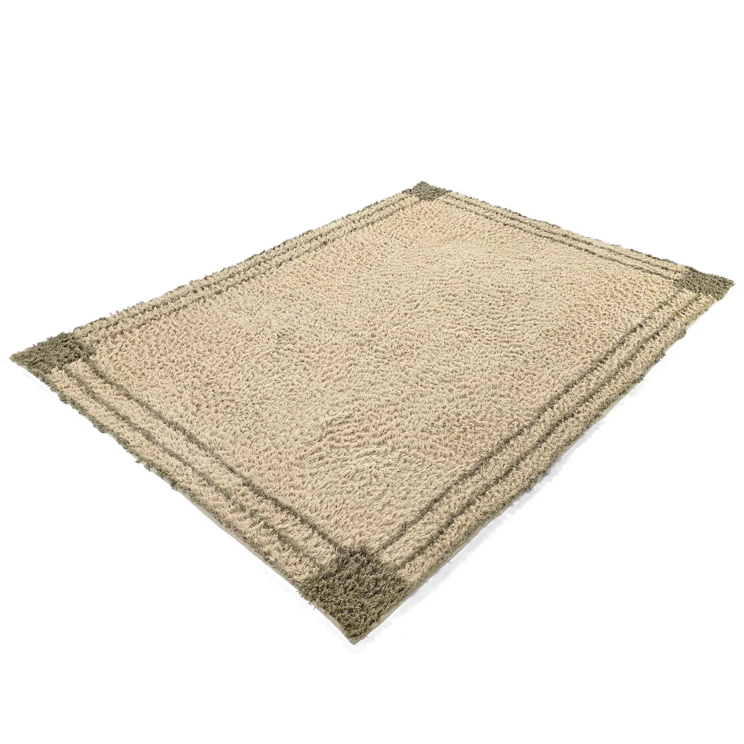 Koberce s dlhým vlasom - Cataya Natural Cotton Shaggy (béžová/taupe)