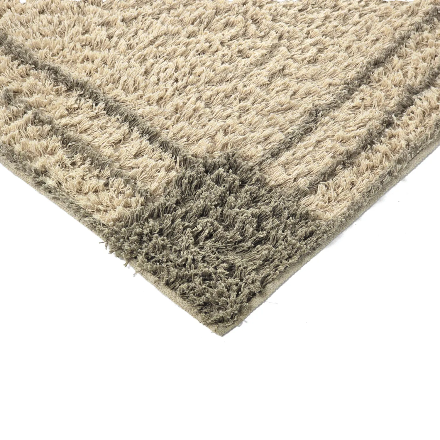Koberce s dlhým vlasom - Cataya Natural Cotton Shaggy (béžová/taupe)