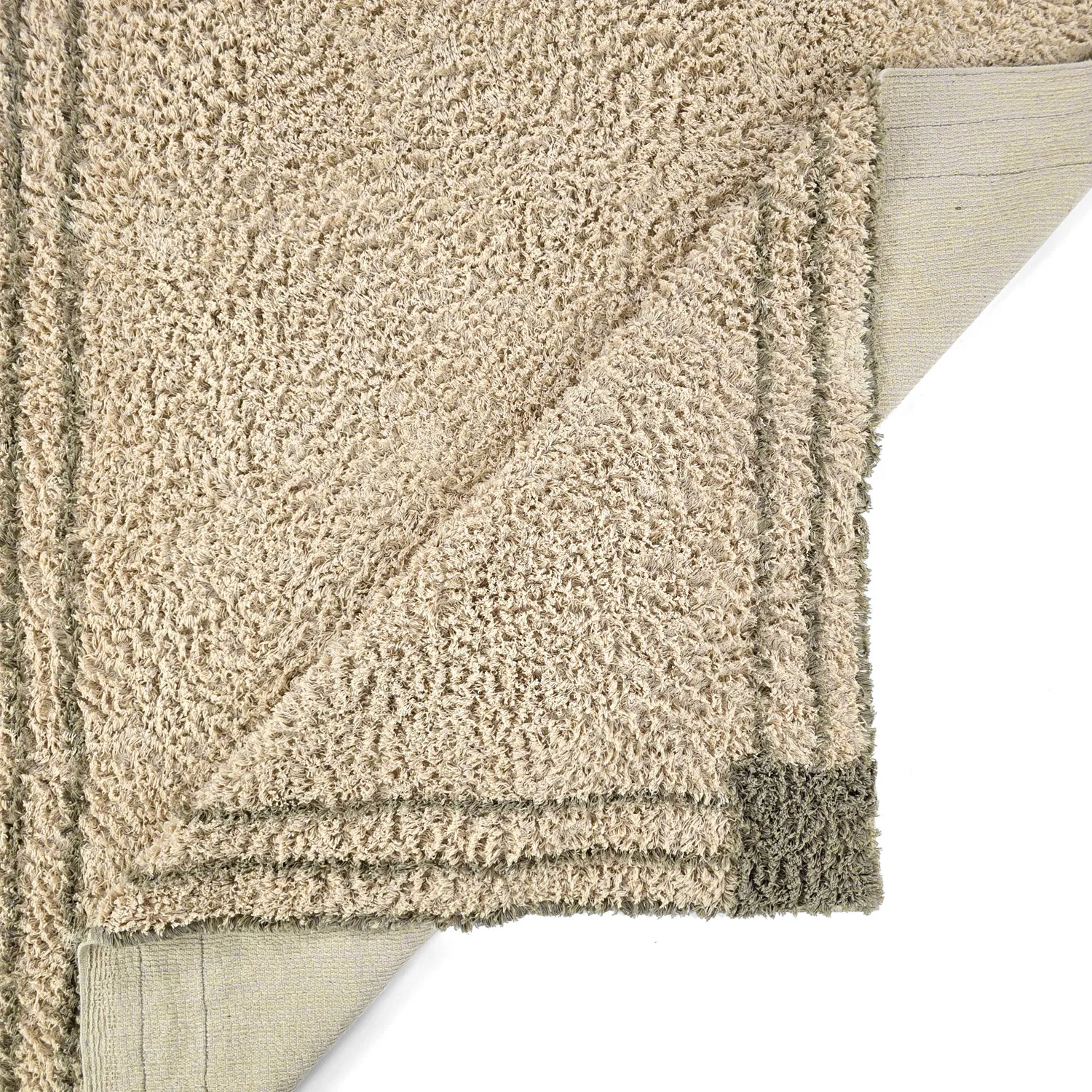 Koberce s dlhým vlasom - Cataya Natural Cotton Shaggy (béžová/taupe)