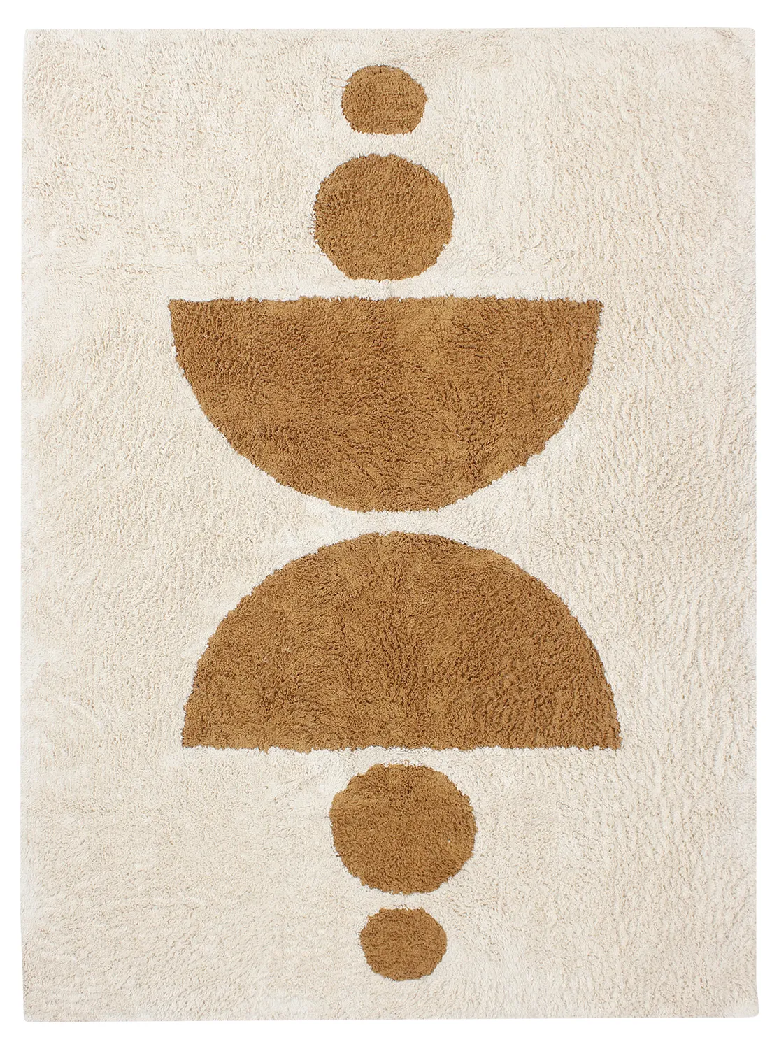 Koberce s dlhým vlasom - Cervia Natural Cotton Shaggy (béžový)