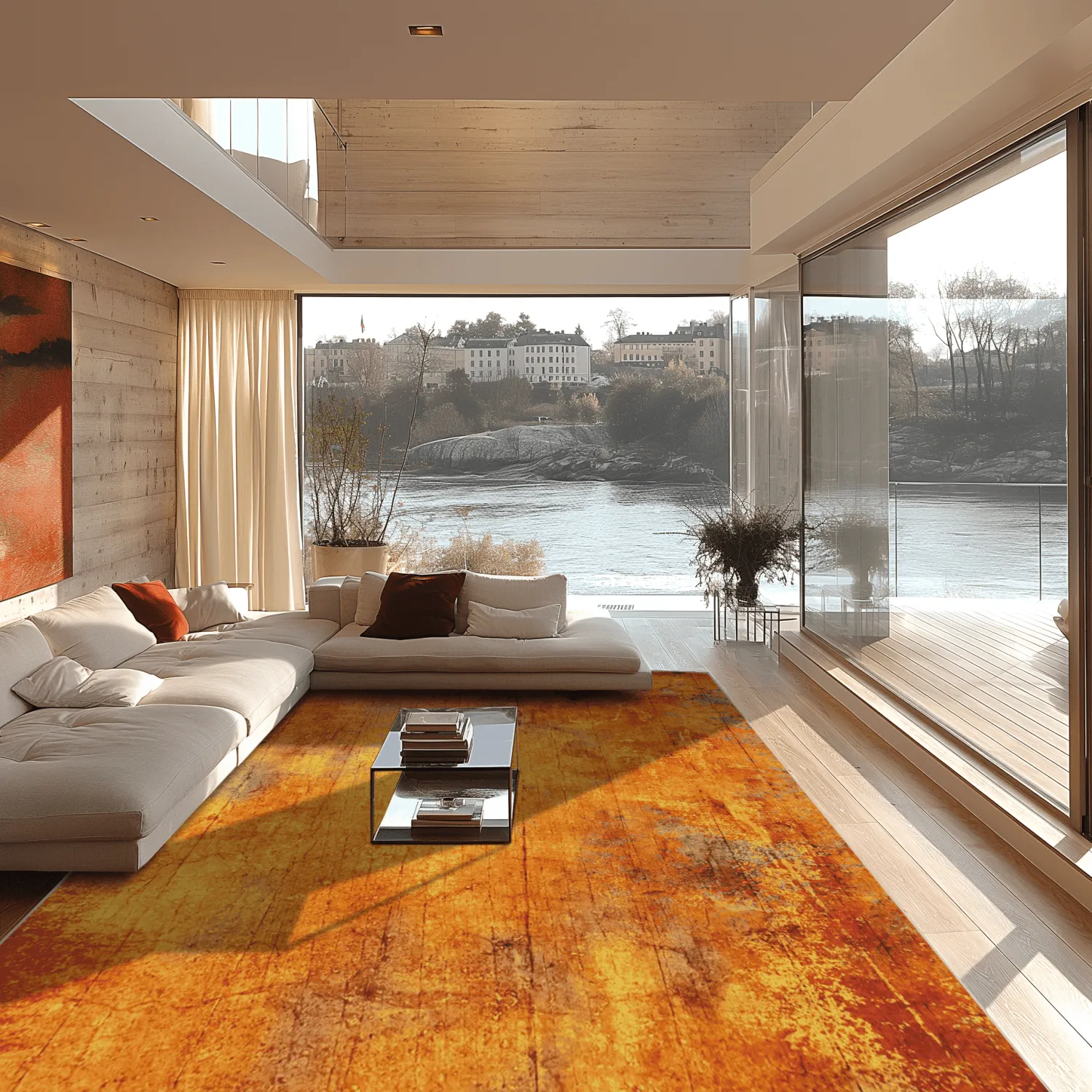 Koberec Wilton - Cesano (oranžový)