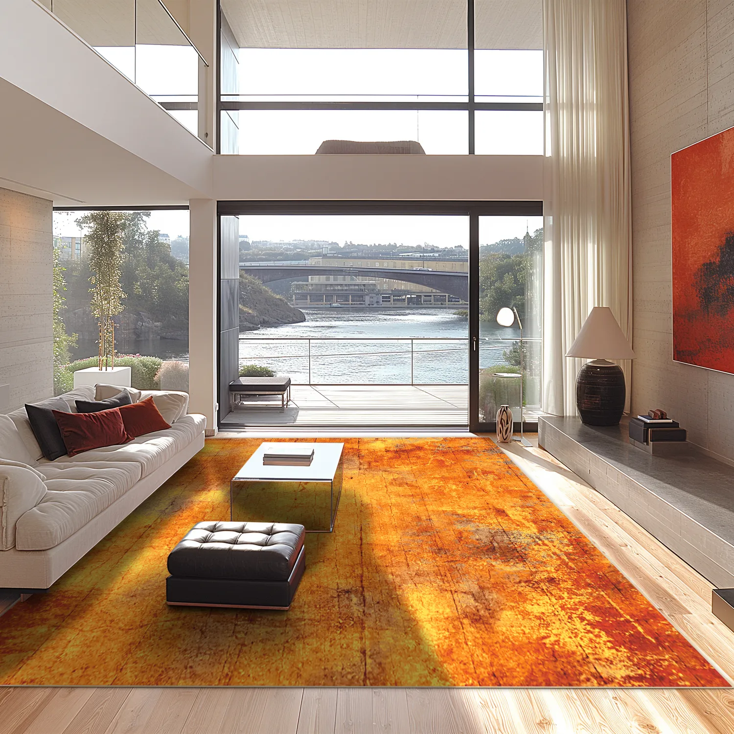 Koberec Wilton - Cesano (oranžový)