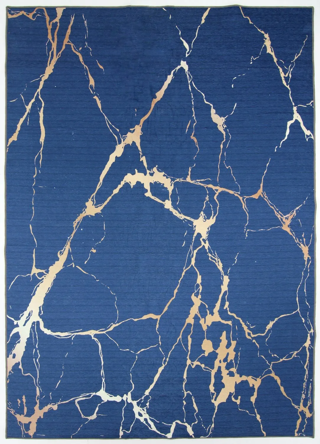 Wilton koberec - Cesina (modrá/zlatá)