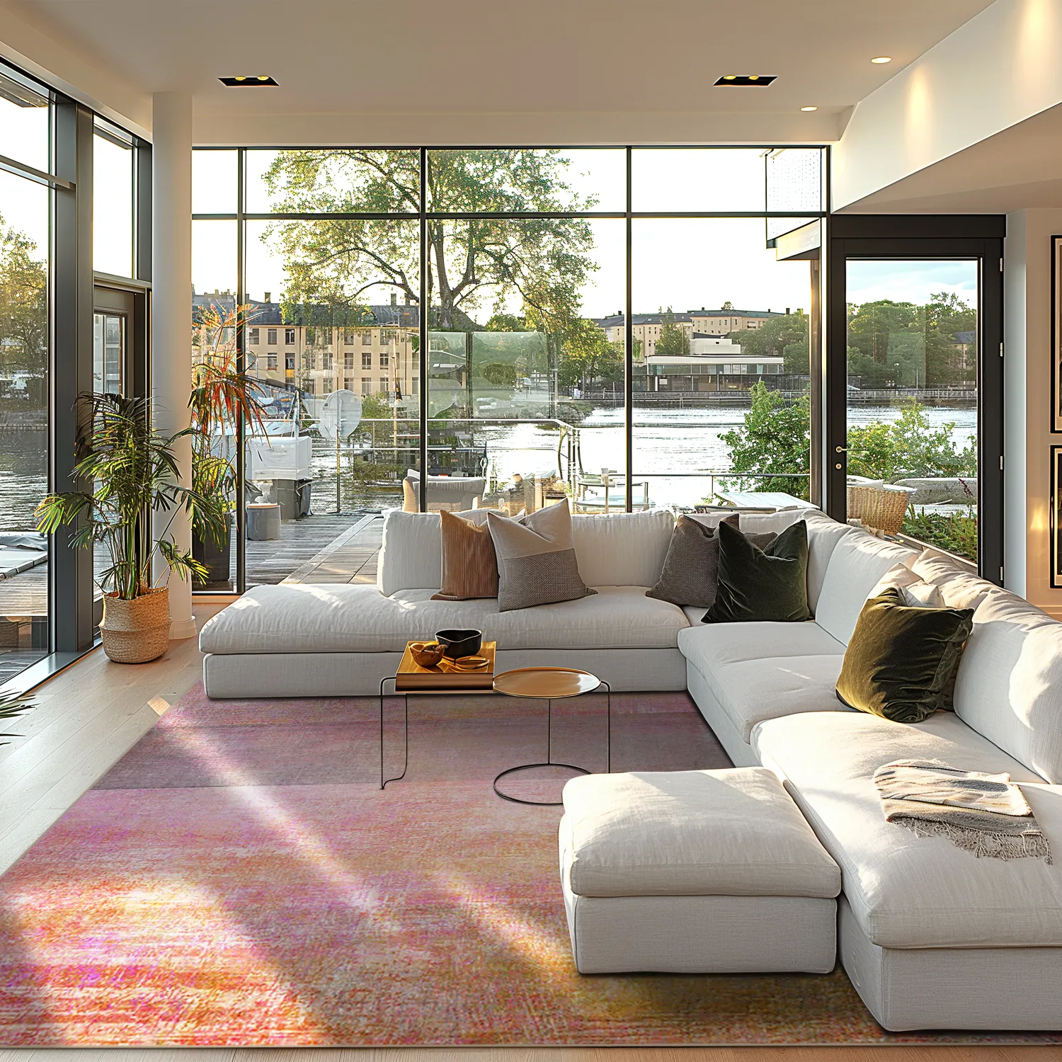 Koberec Wilton - Cicoria (ružová/fialová)