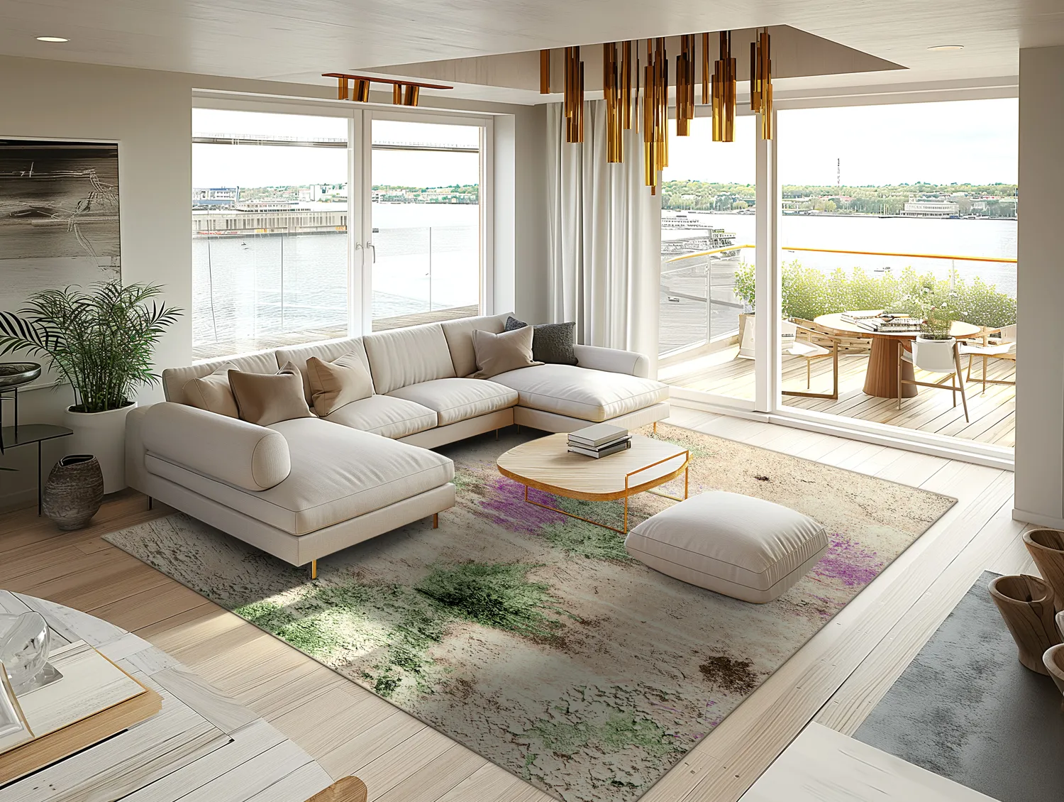 Koberec Wilton - Dimos (béžový/multicolor)