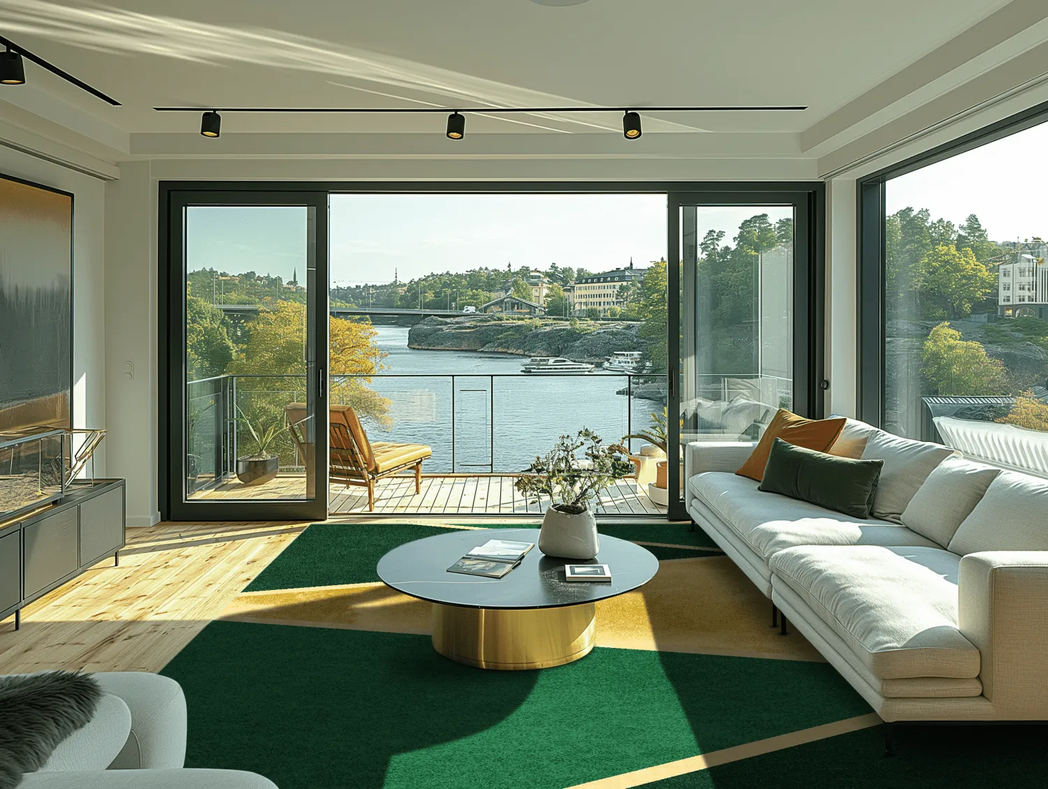 Koberec Wilton - Dolly (zelený/zlatý)