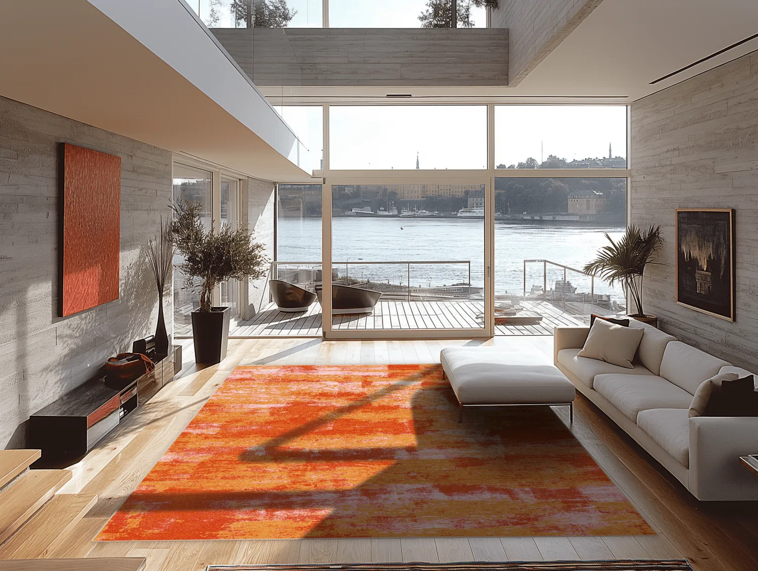 Koberec Wilton - Drew (oranžová)