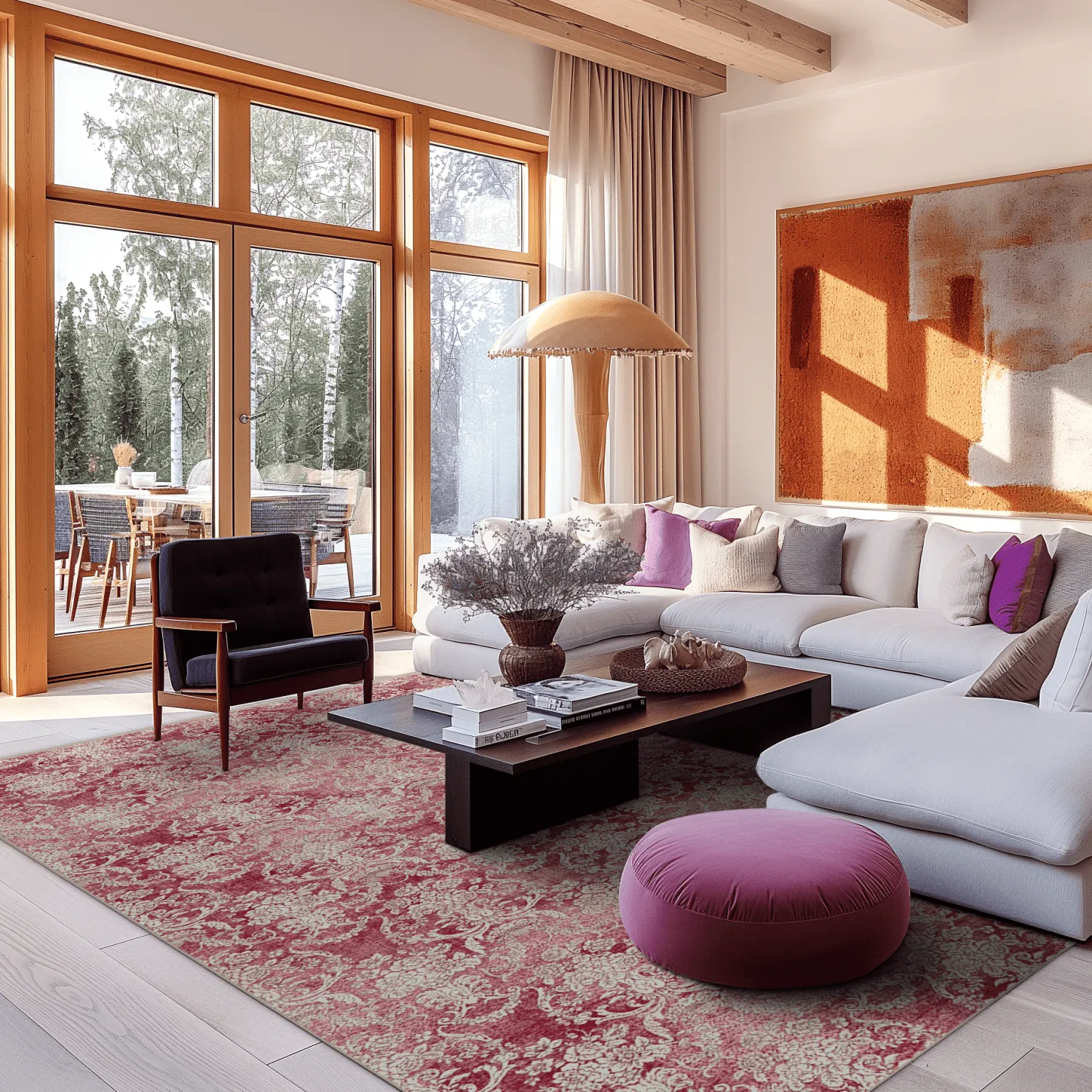 Koberec Wilton - Edirne (ružový)