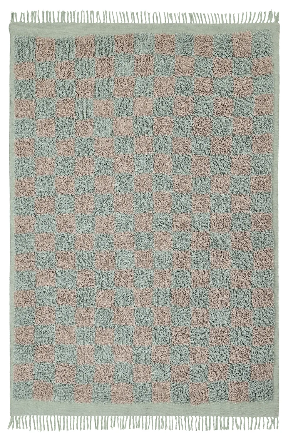 Koberce s dlhým vlasom - Elsey Natural Cotton Shaggy (šedá/rúžová)