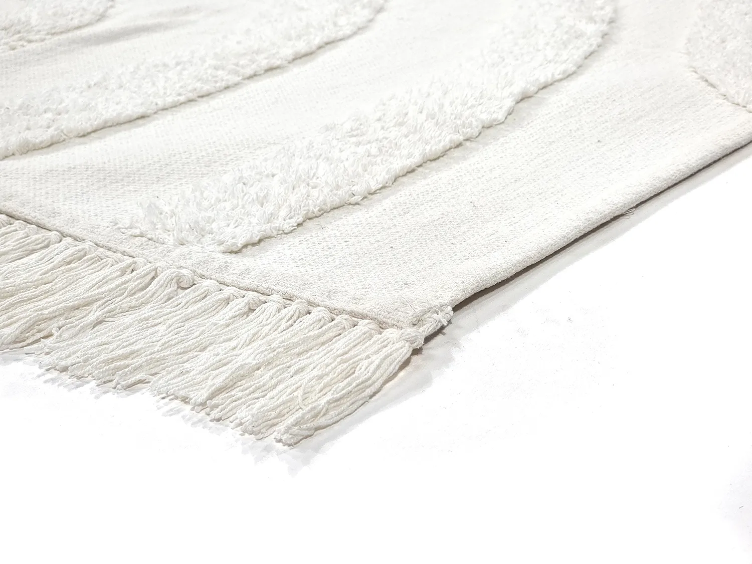 Koberce s dlhým vlasom - Emilia Natural Cotton Shaggy (offwhite)