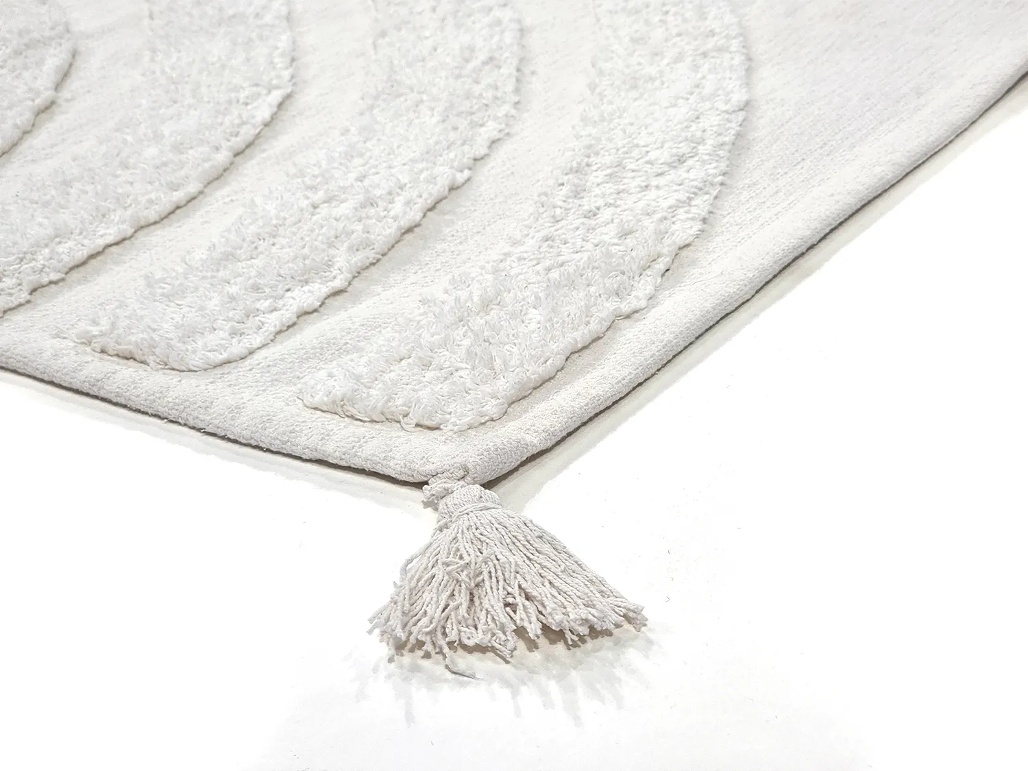Koberce s dlhým vlasom - Everly Natural Cotton Shaggy (offwhite)