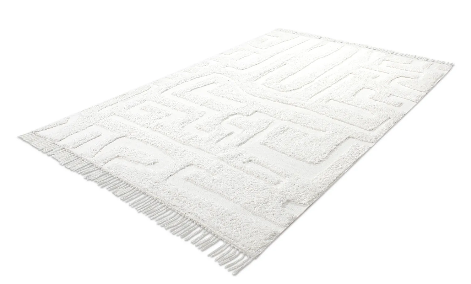 Koberce s dlhým vlasom - Fallon Natural Cotton Shaggy (offwhite)