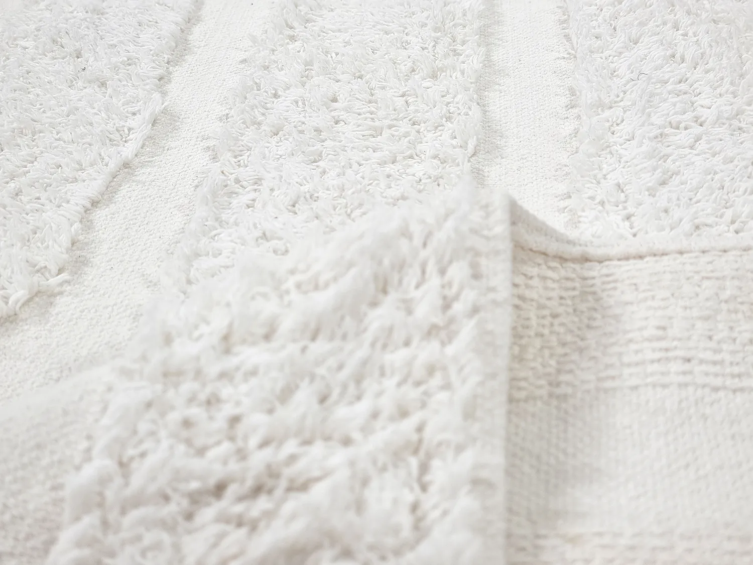 Koberce s dlhým vlasom - Fallon Natural Cotton Shaggy (offwhite)