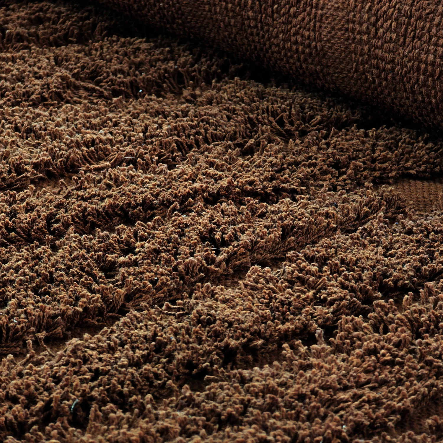 Koberce s chlupatým povrchem - Farley Natural Cotton Shaggy (hnedá)