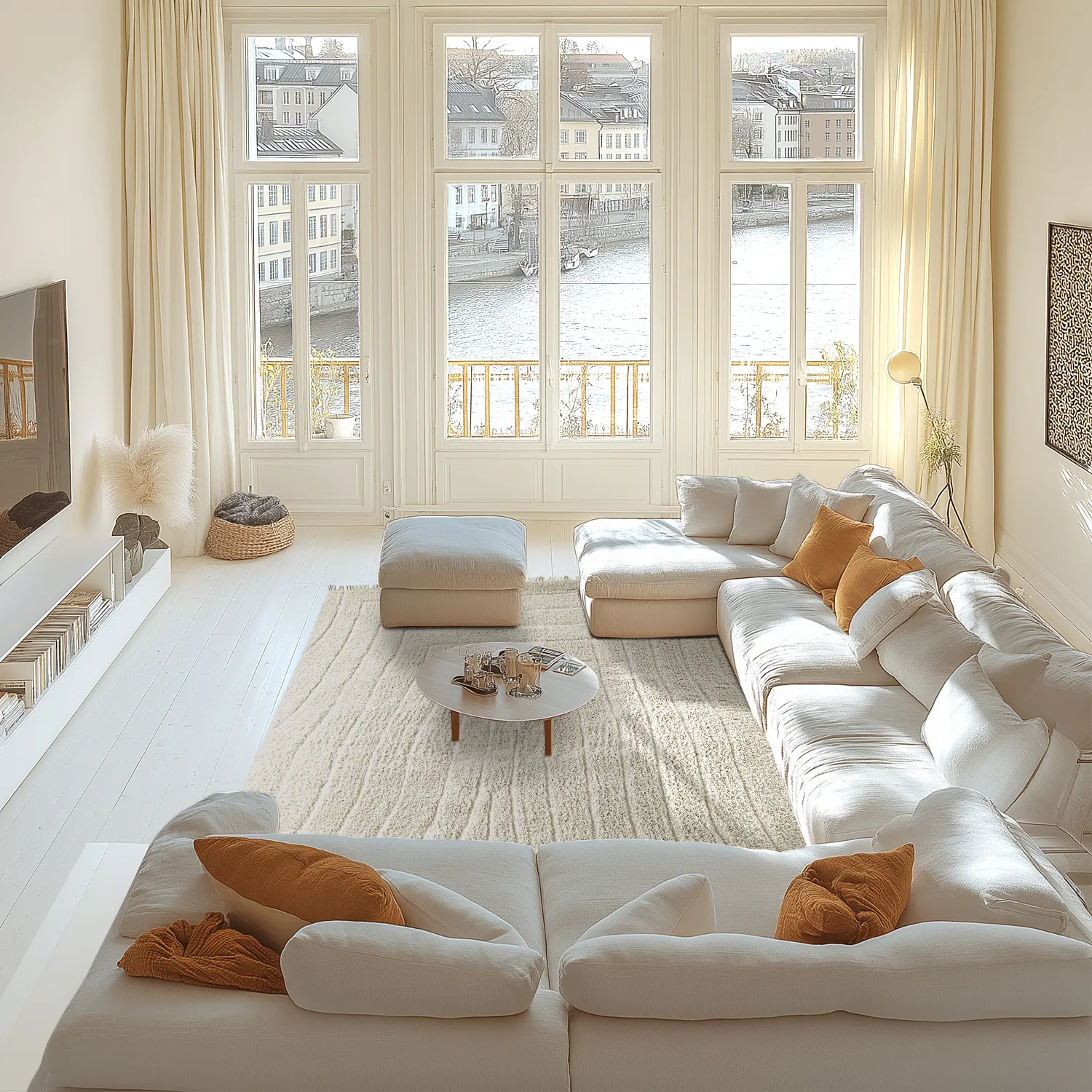 Koberce s dlhým vlasom - Farley Natural Cotton Shaggy (špinavá biela)