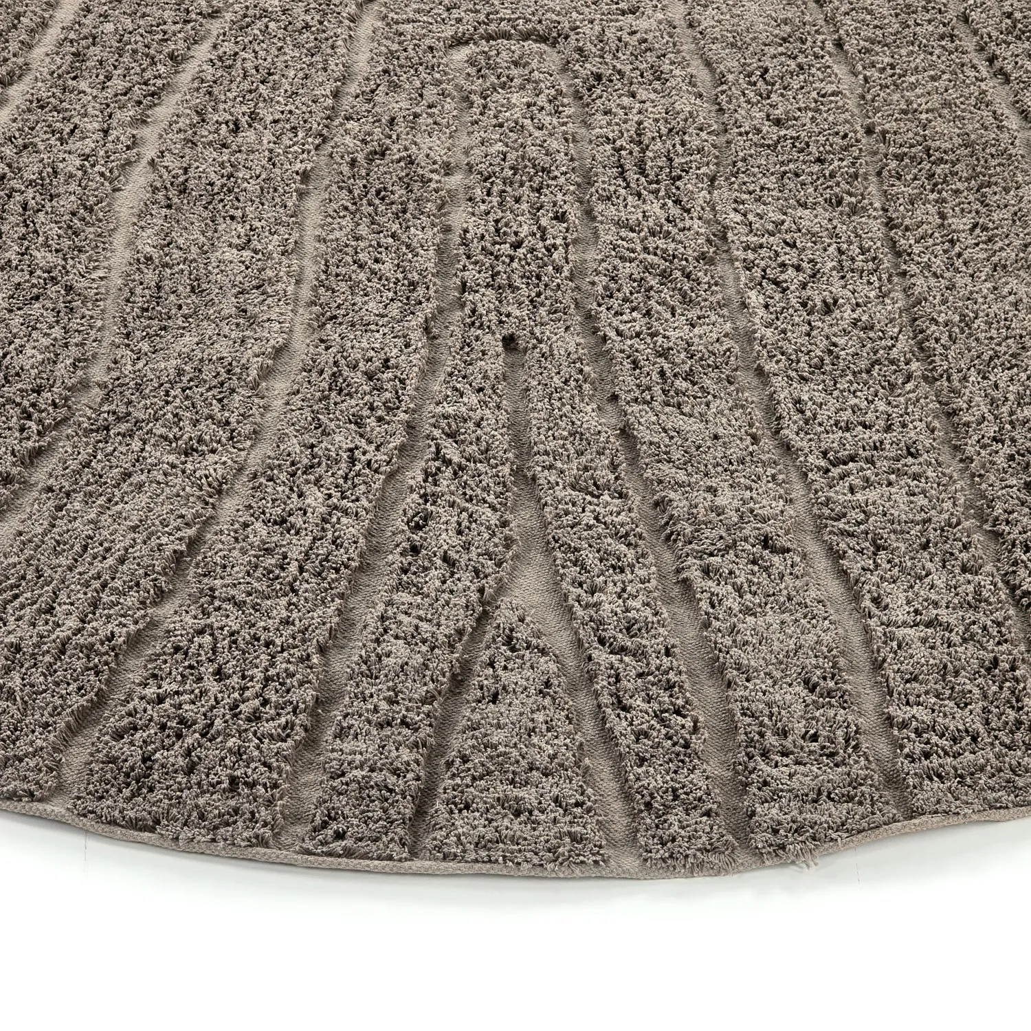 Kolozúci koberec - Farley Natural Cotton Shaggy (taupe)