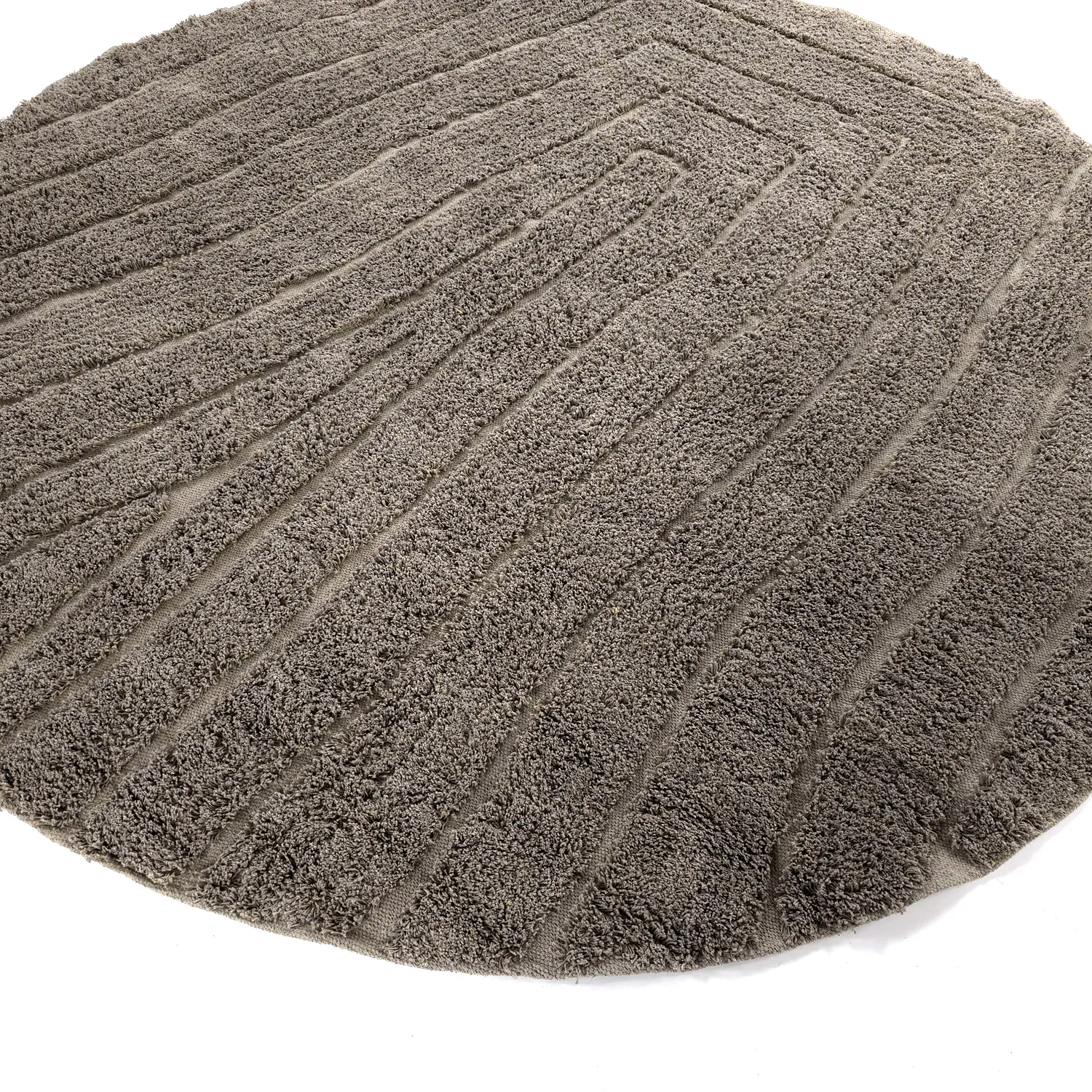 Kolozúci koberec - Farley Natural Cotton Shaggy (taupe)