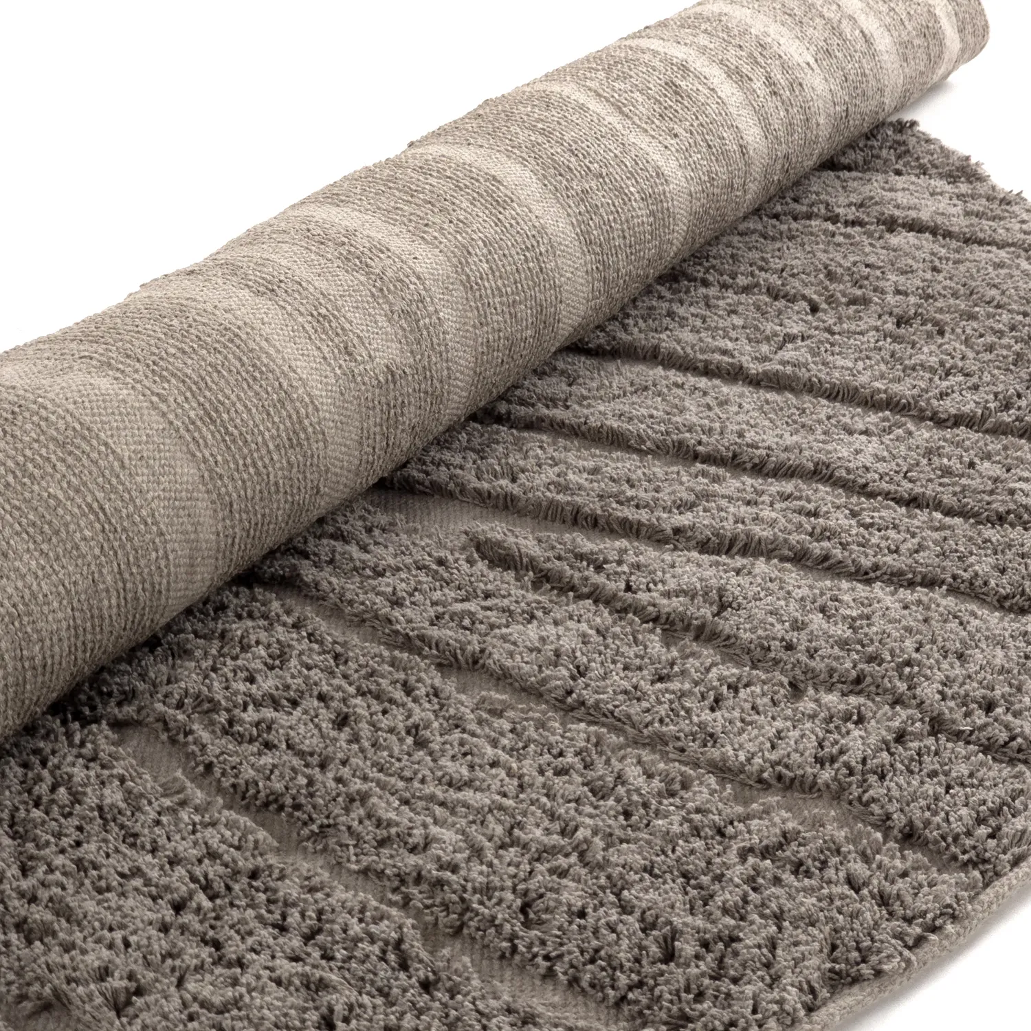 Kolozúci koberec - Farley Natural Cotton Shaggy (taupe)