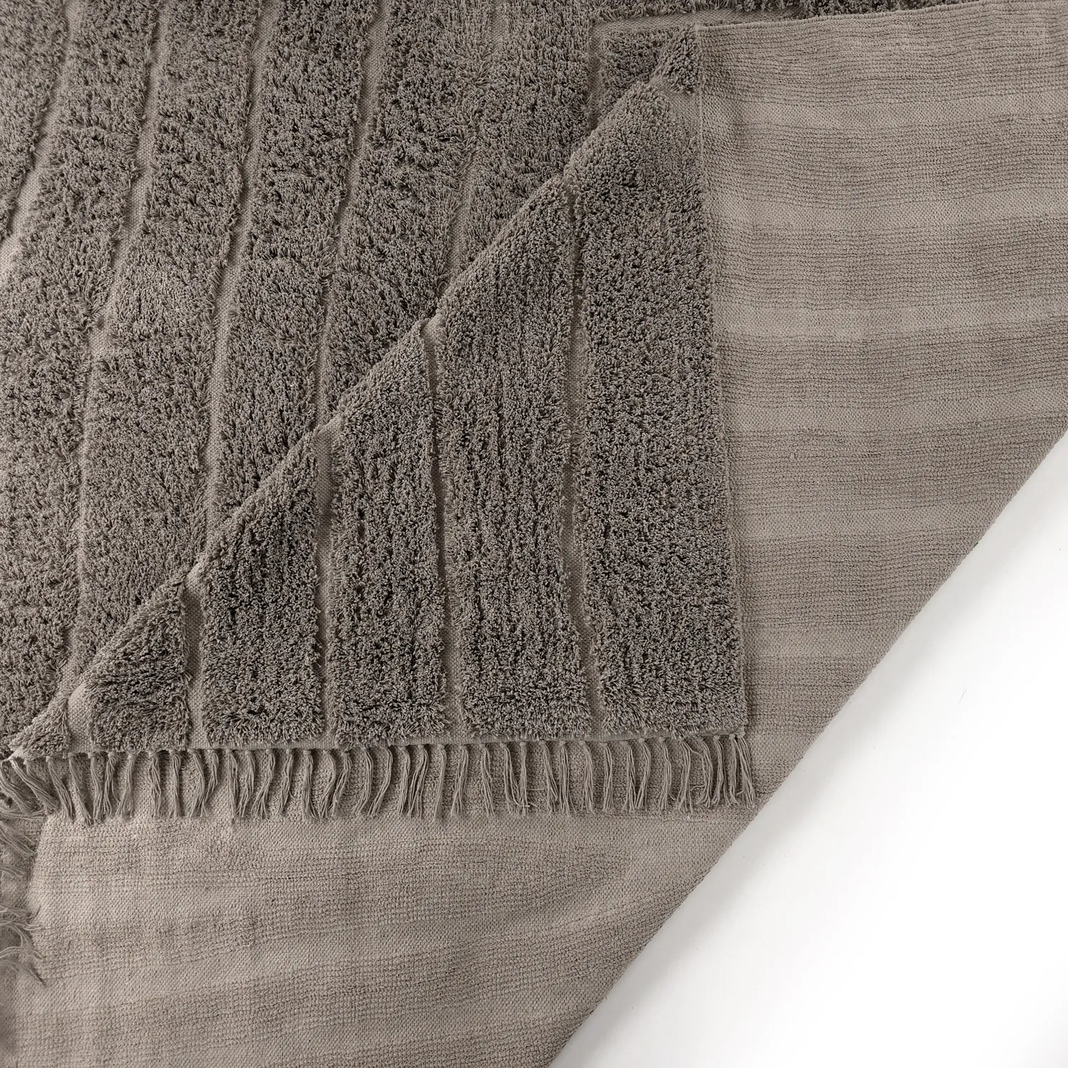 Koberce s dlhým vlasom - Farley Natural Cotton Shaggy (taupe)